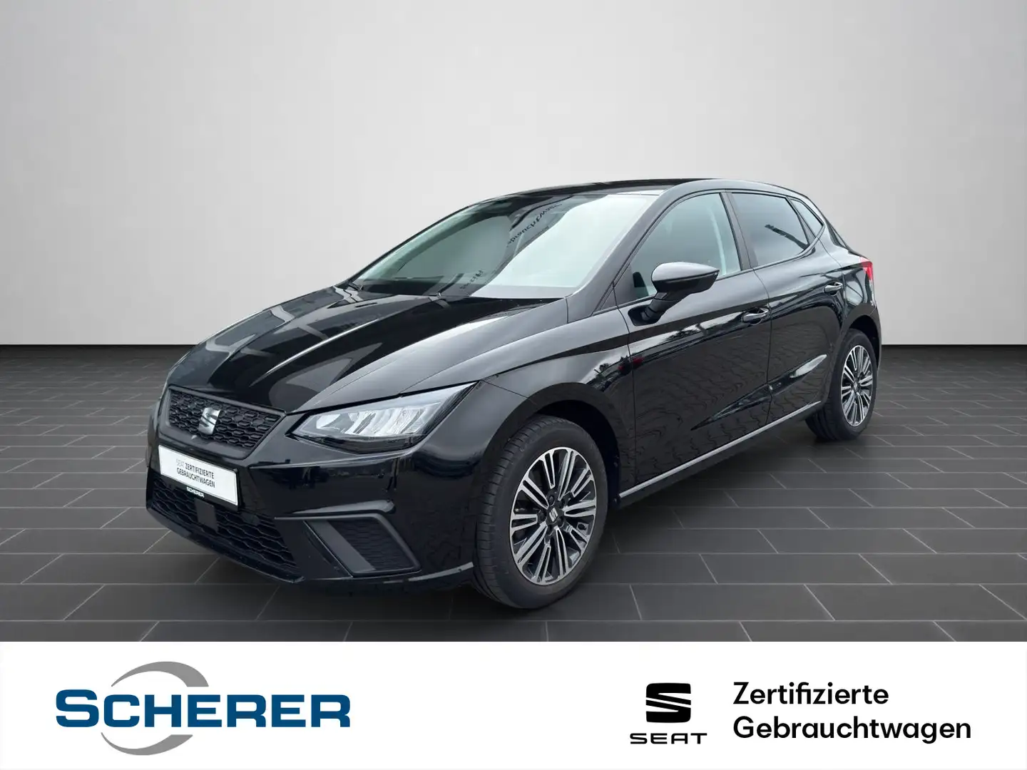 SEAT Ibiza 1.0 TSI Style RFK PDC SHZ KLIMA Schwarz - 1