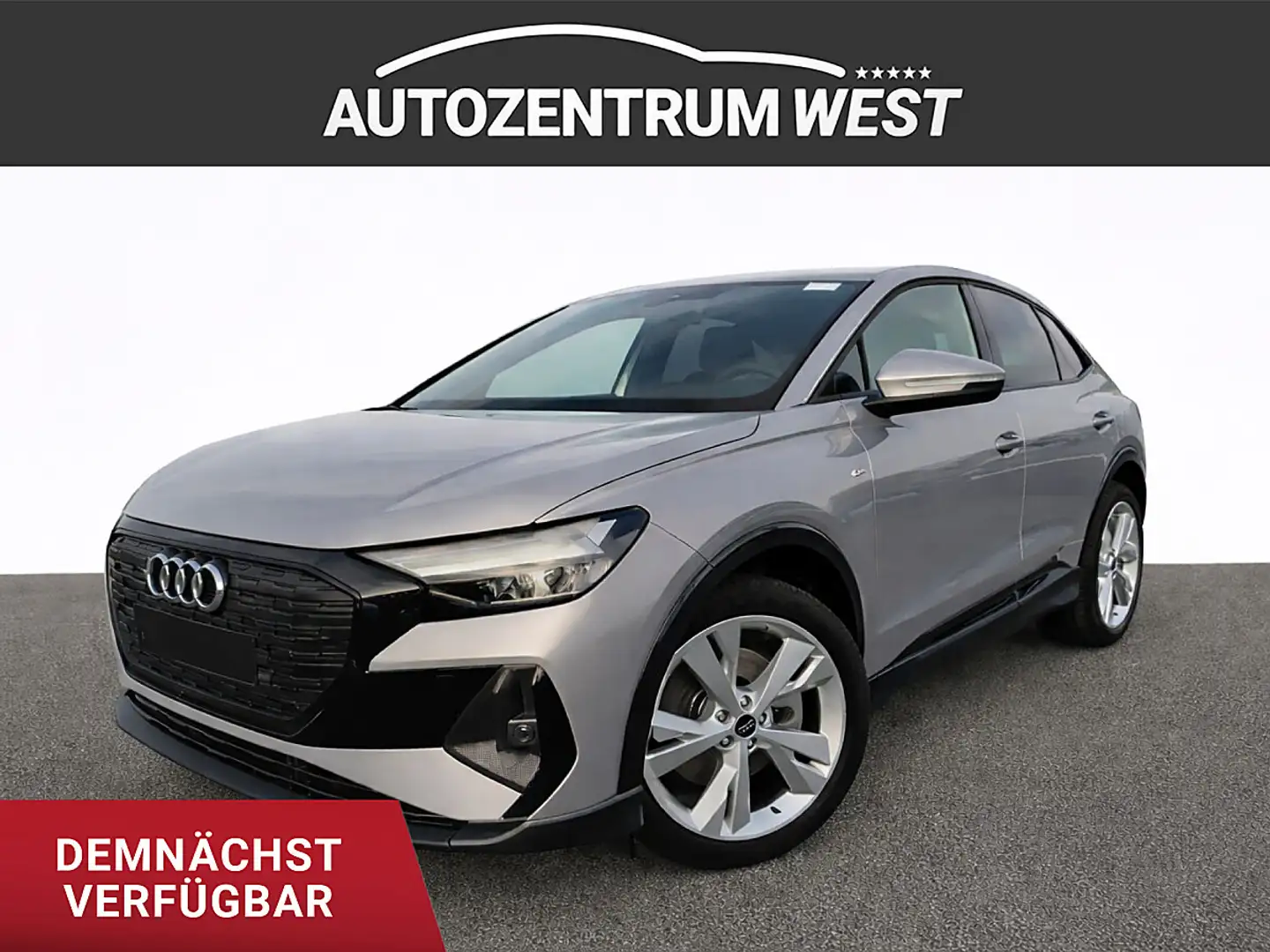 Audi Q4 e-tron Q4 SB. 40 e-tron ..S line  150kW...NAVI/PANO/He... Silber - 1