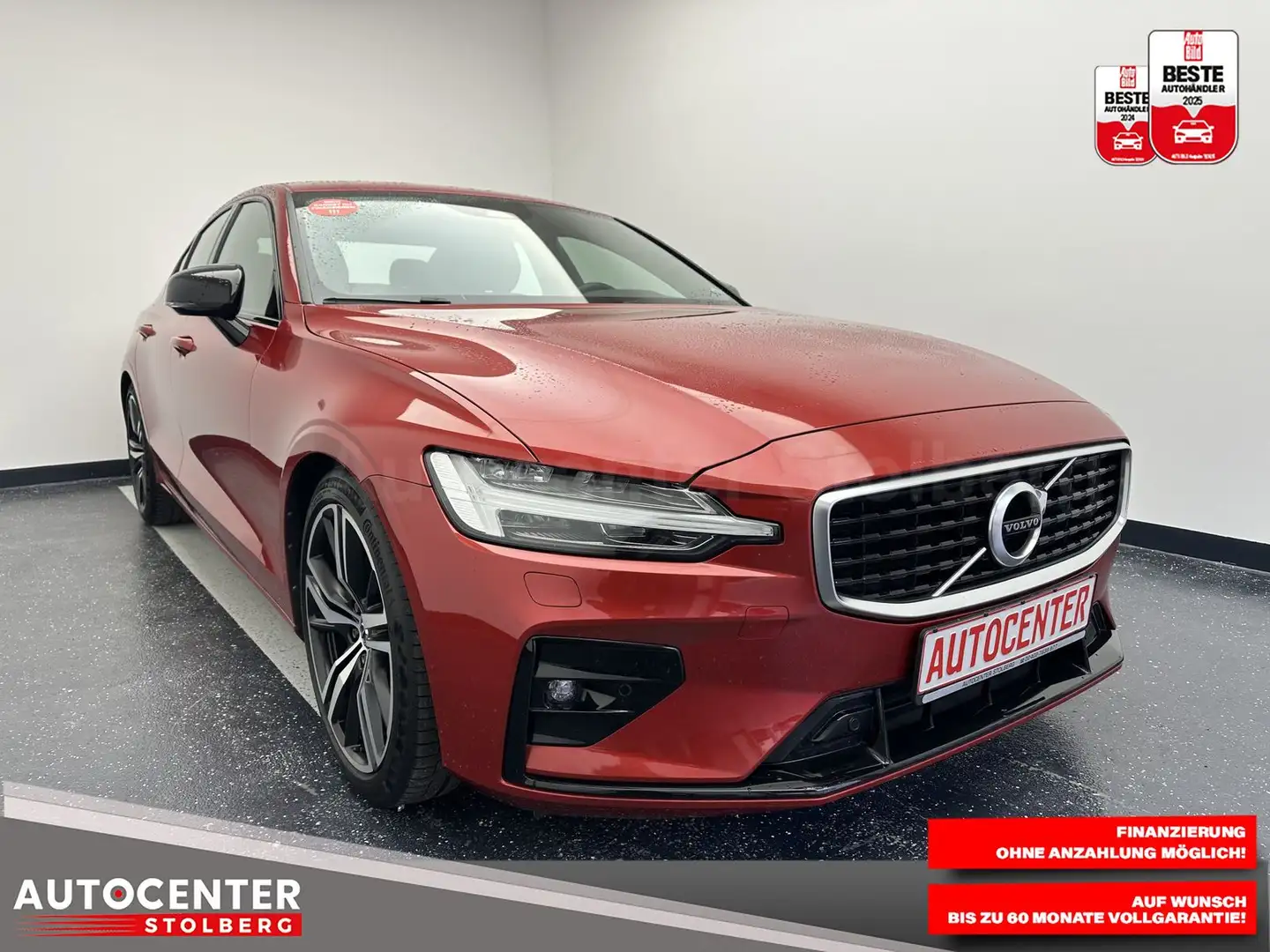 Volvo S60 R Design "NAVI-LEDER-CAM-LED-MULTI-TÜV NEU" Rot - 2
