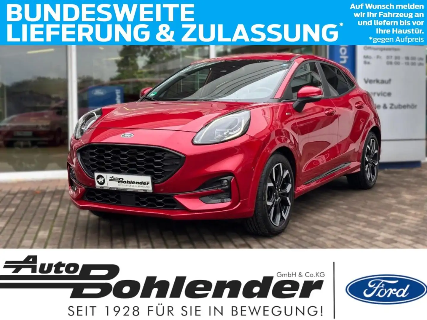 Ford Puma ST-Line X | Anhängerk. | ACC | Winter-P. Rot - 1