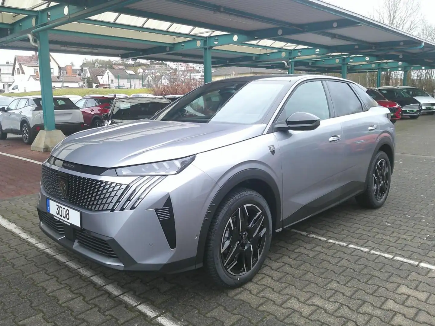 Peugeot 3008 GT Hybrid 145 *el.Heck*LM*Kamera*LED* Grau - 2