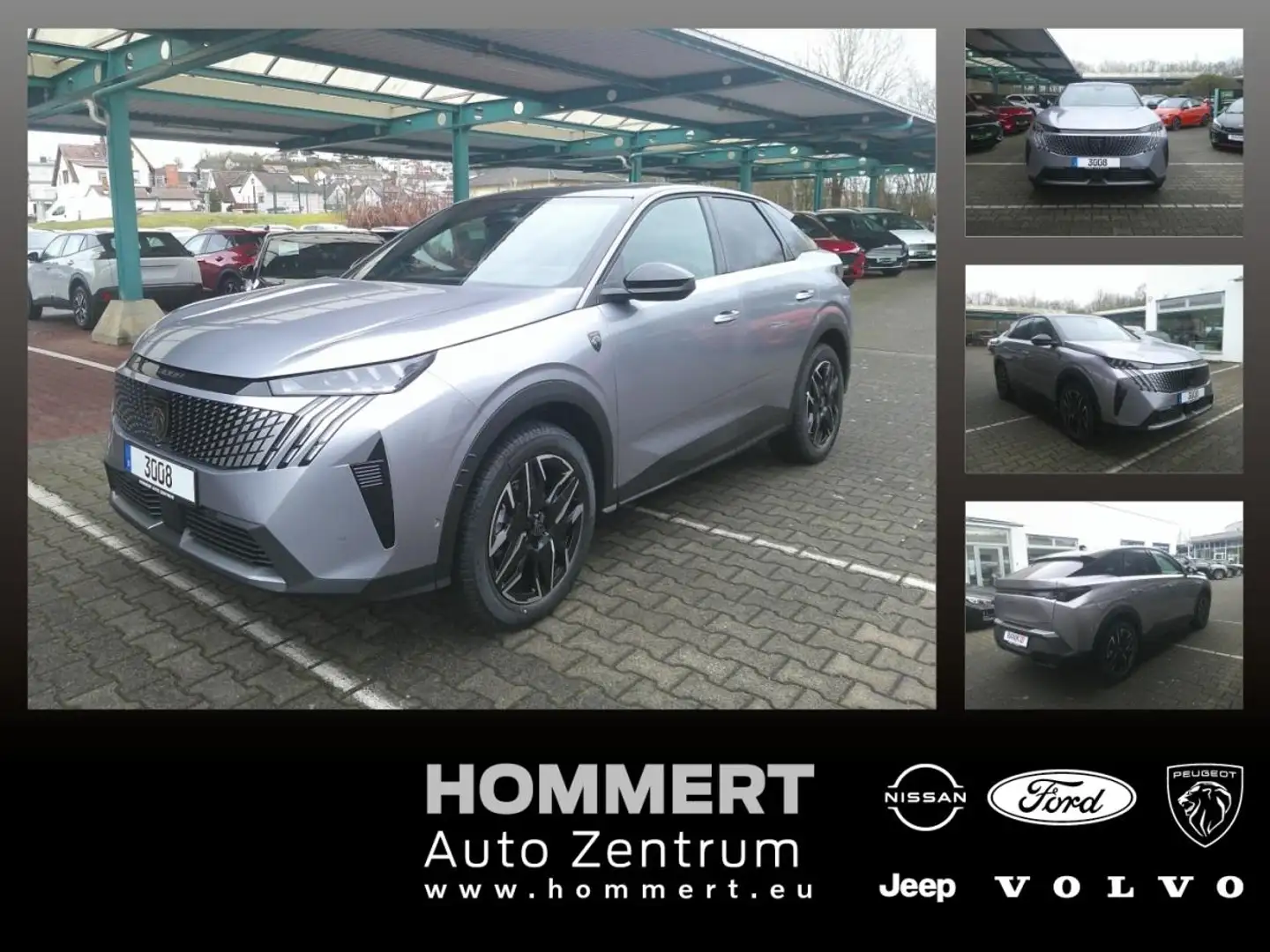 Peugeot 3008 GT Hybrid 145 *el.Heck*LM*Kamera*LED* Grau - 1