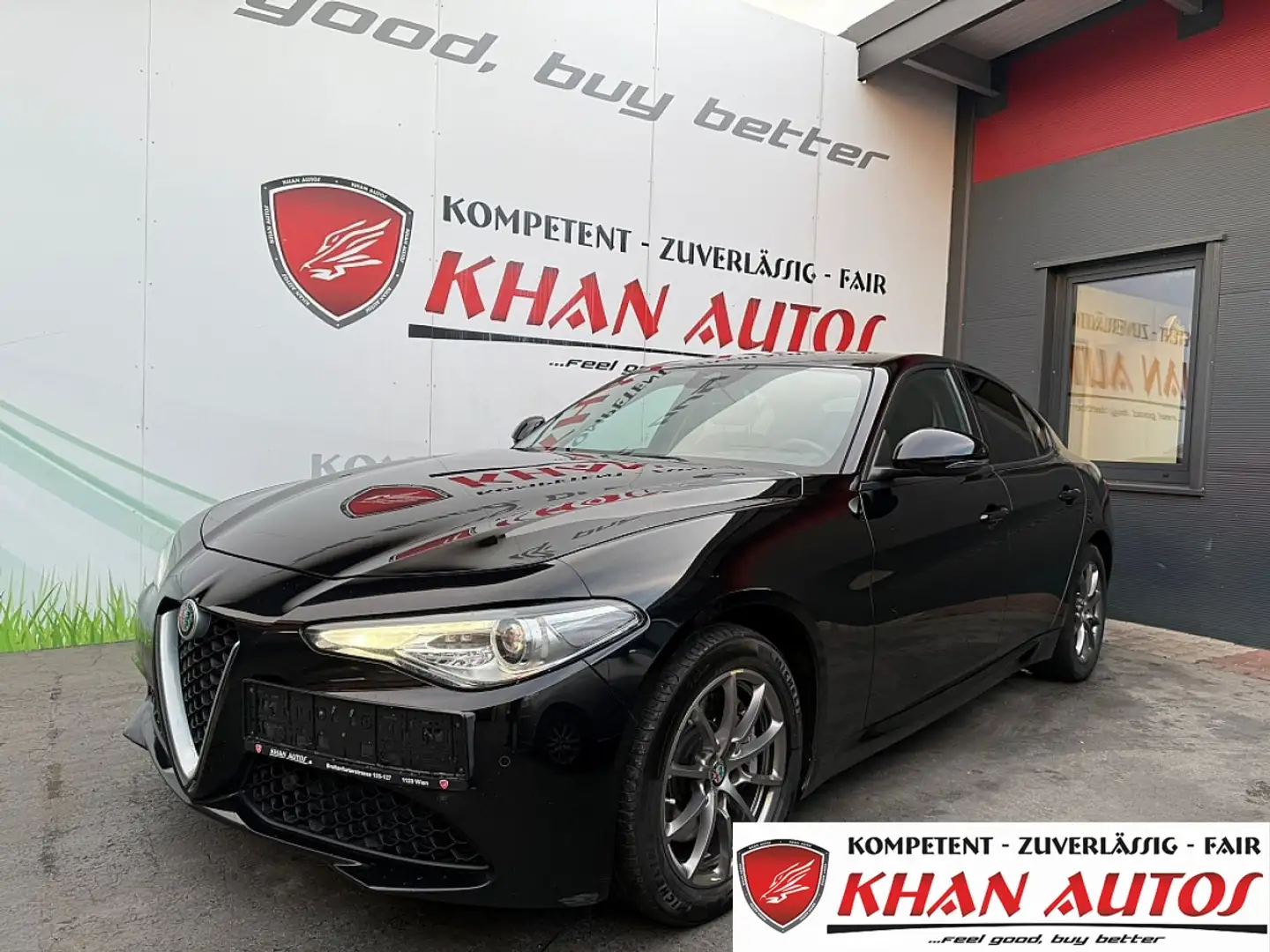 Alfa Romeo Giulia Sprint 2,2 16V 190 AT8 Q4 *Navi*Led*RFKamera Schwarz - 1