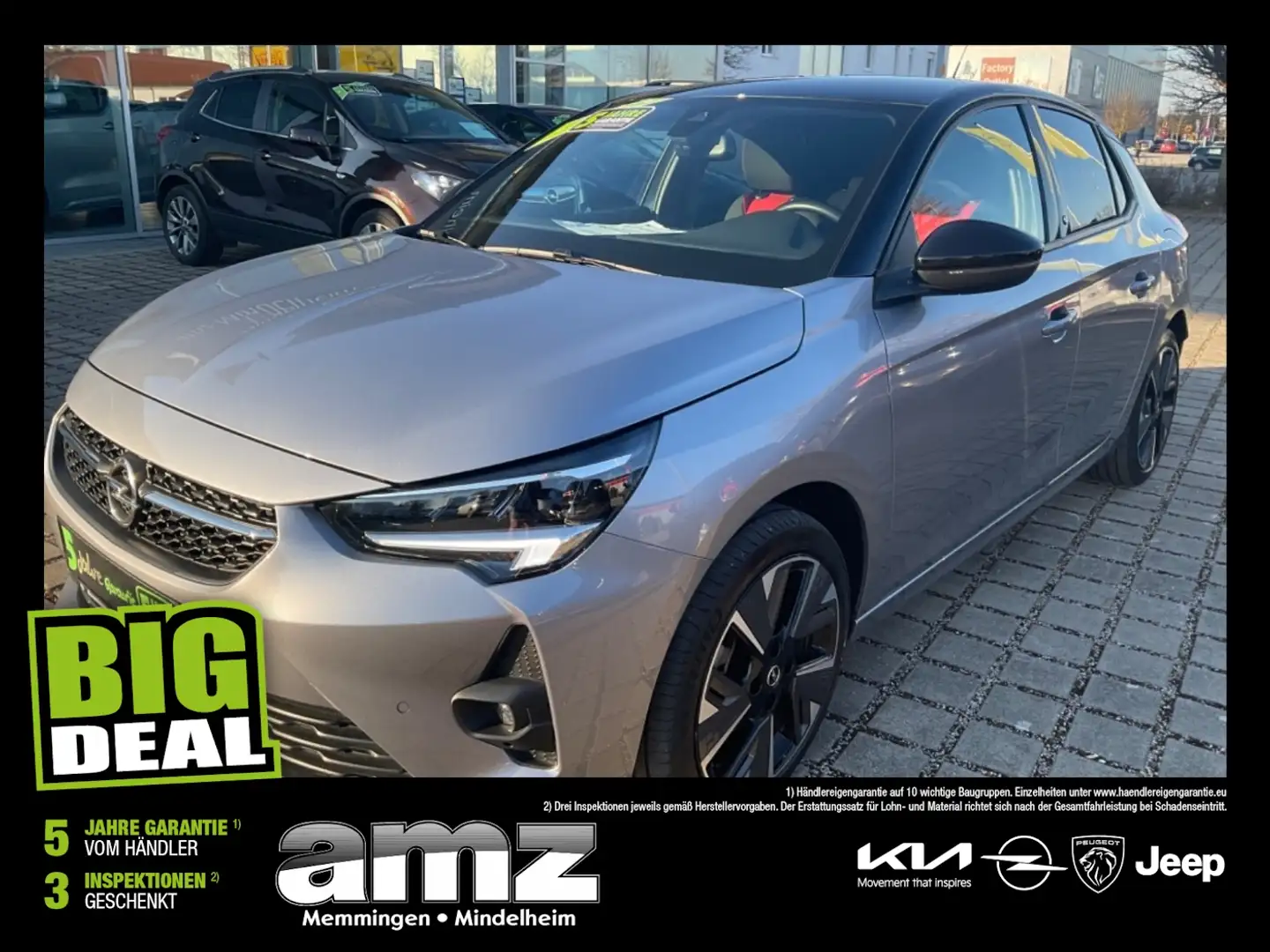 Opel Corsa Elektro GS Onboard Charger*Navi*Car Play Grau - 1