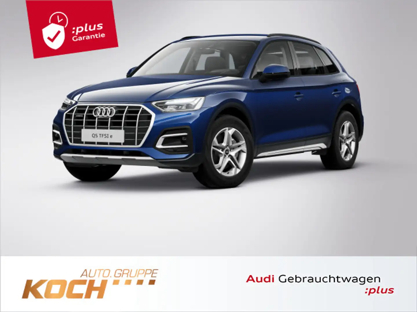 Audi Q5 50 TFSI e q. S-Tronic Advanced, LED, AHK, HUD Blau - 1