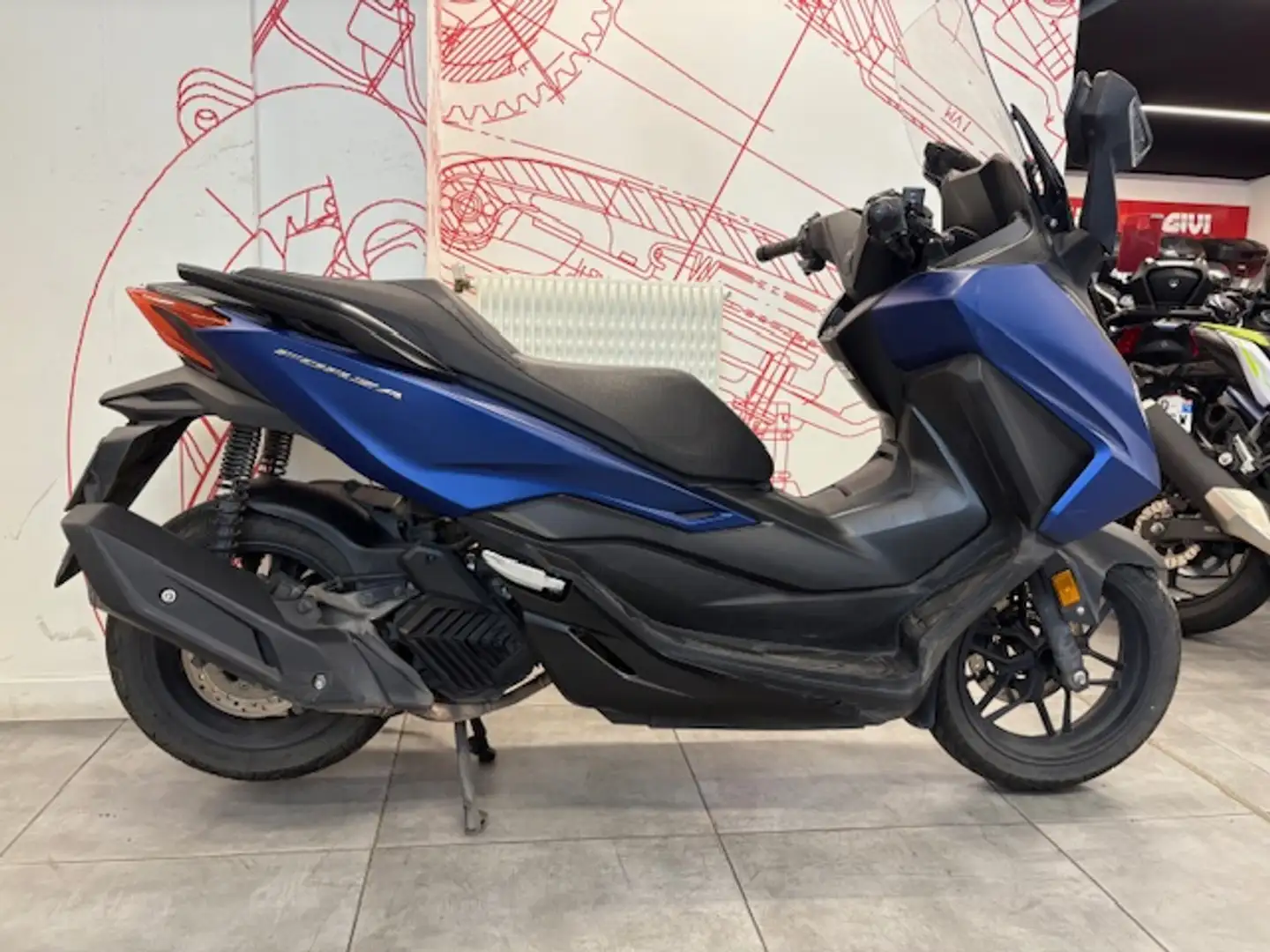 Honda Forza 125 Albastru - 2