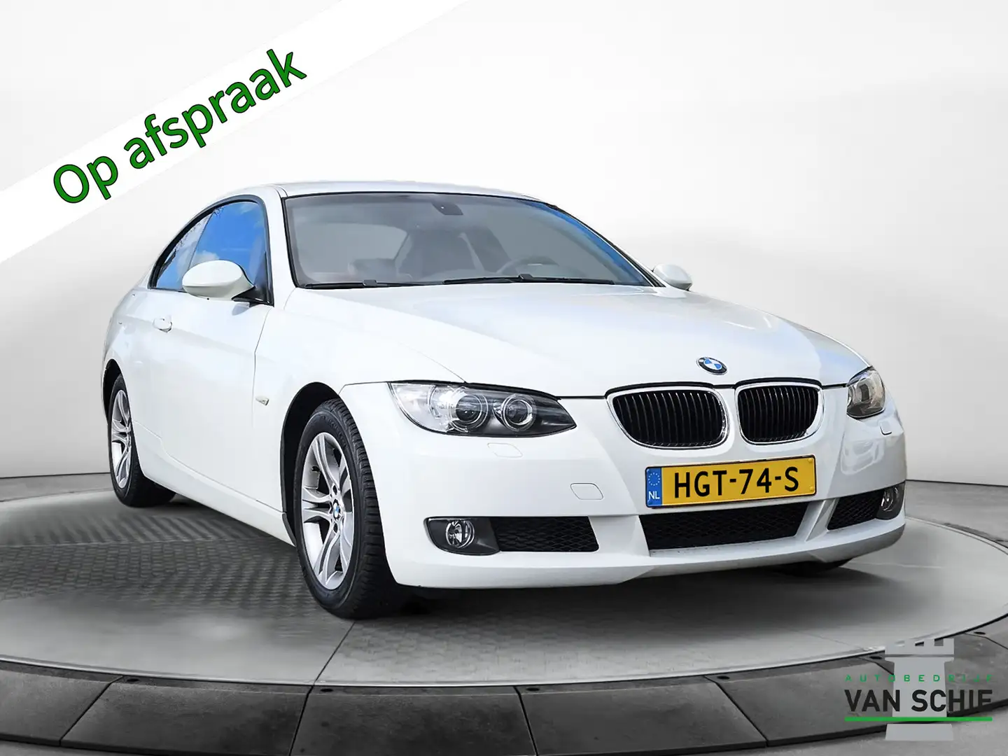 BMW 320 3-serie Coupé 320i (170 PK) Dealer-Onderh. Young-T Blanc - 2