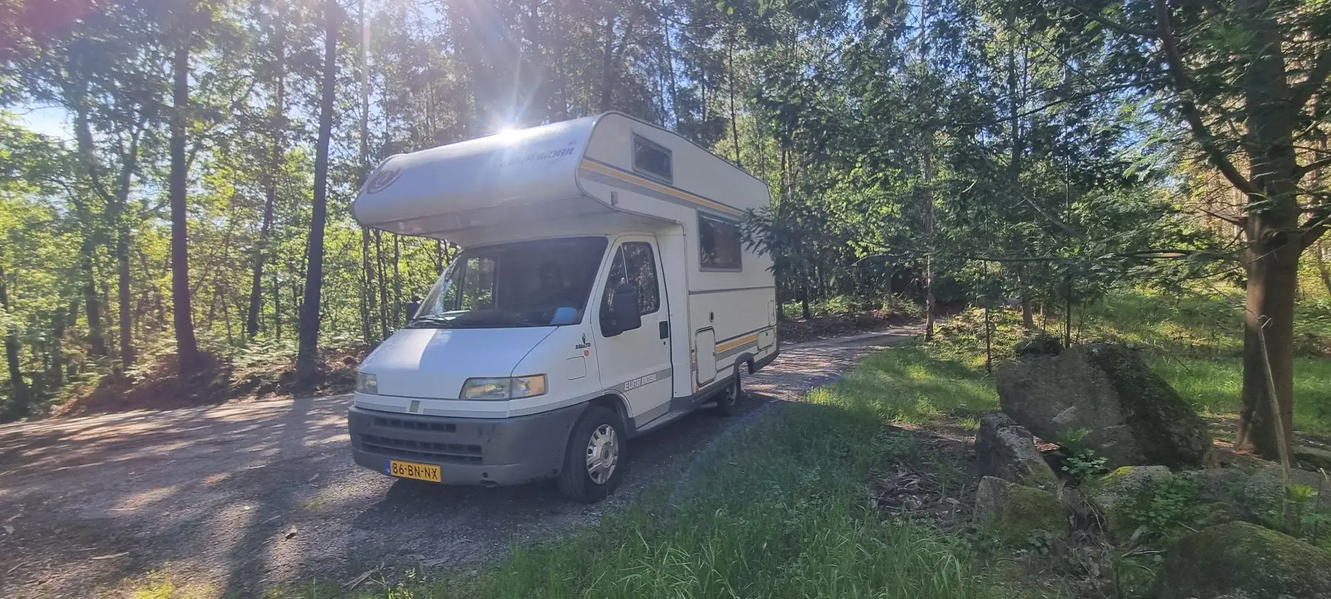 Fiat Eura mobil camper 2.8 id TD Белый - 1