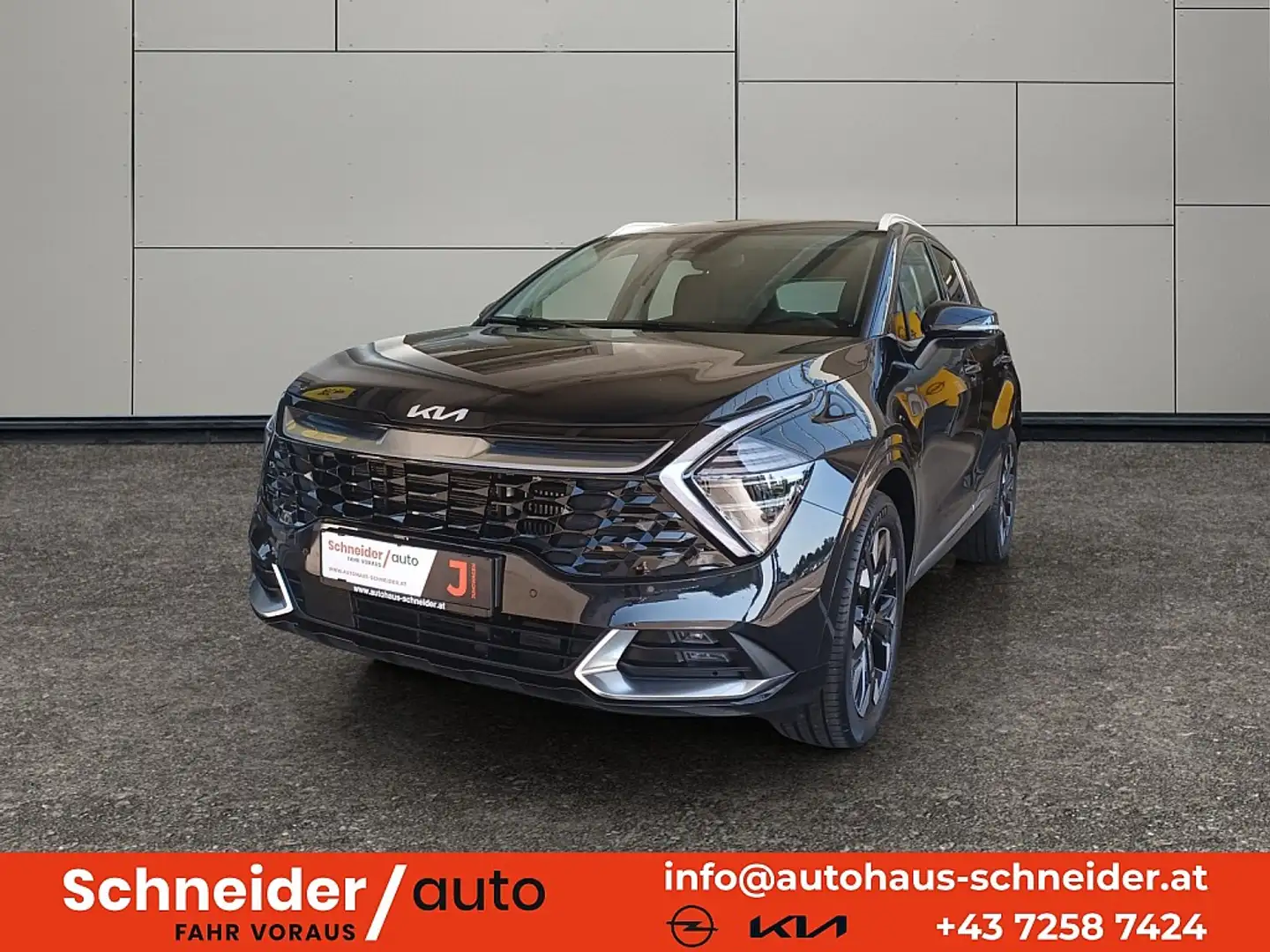 Kia Sportage 1,6 TGDI PHEV AWD Gold Aut. Schwarz - 1