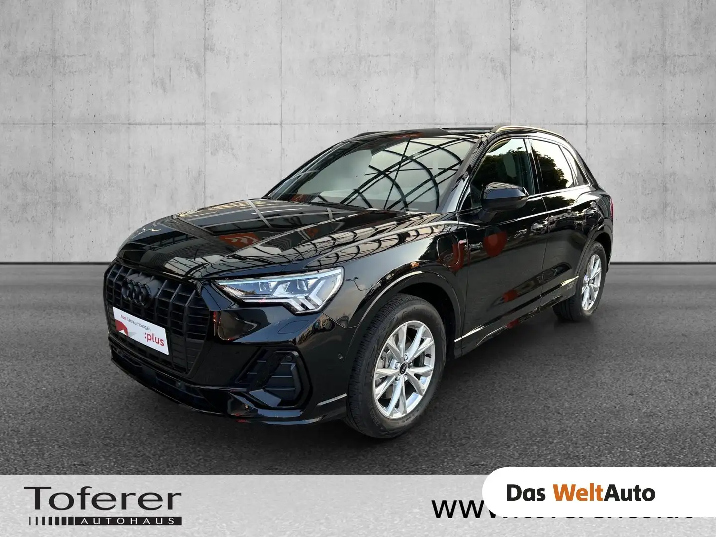 Audi Q3 e-tron 45 TFSI e S line exterieur Schwarz - 1