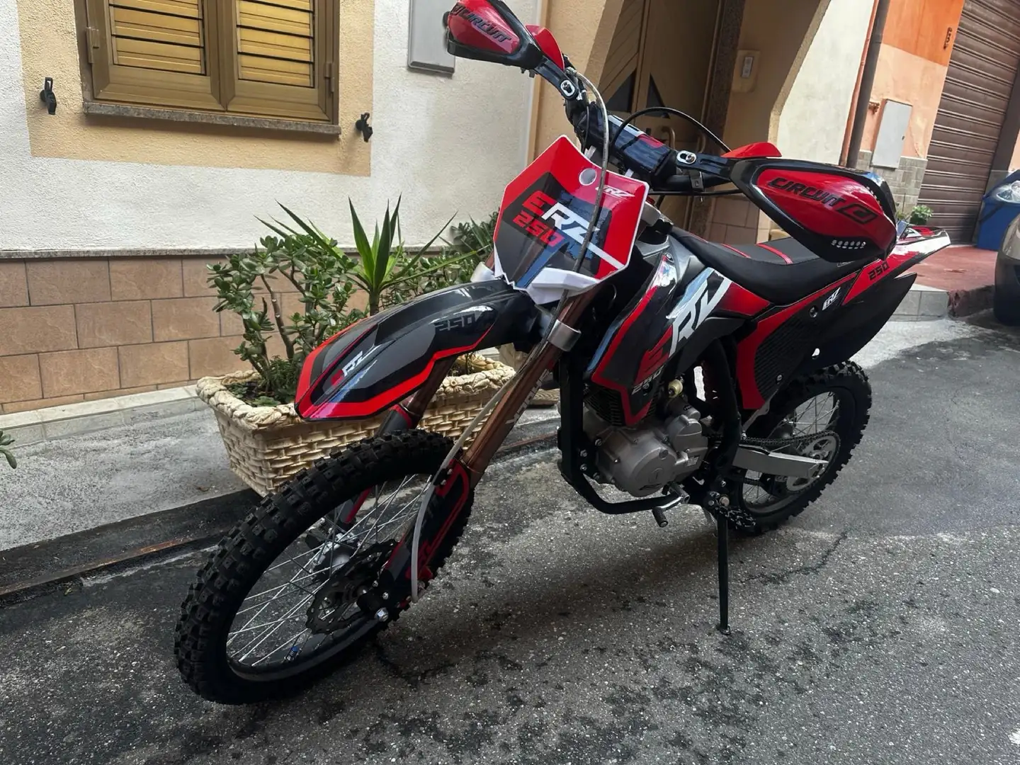 Honda CRF 250 cross Rojo - 1