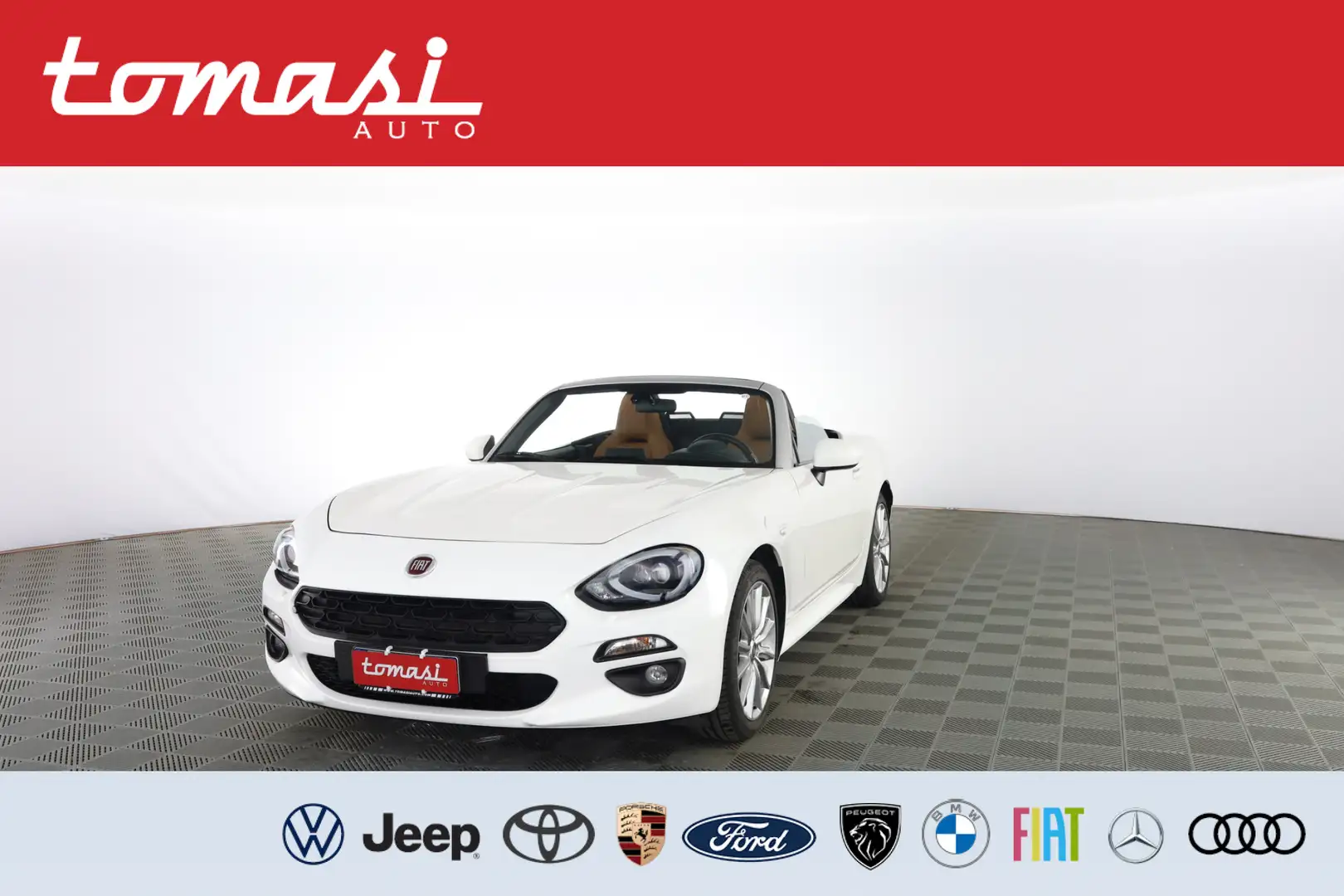 Fiat 124 Spider 1.4 MultiAir AT6 Lusso INTERNI PELLE TOTALI Blanco - 1