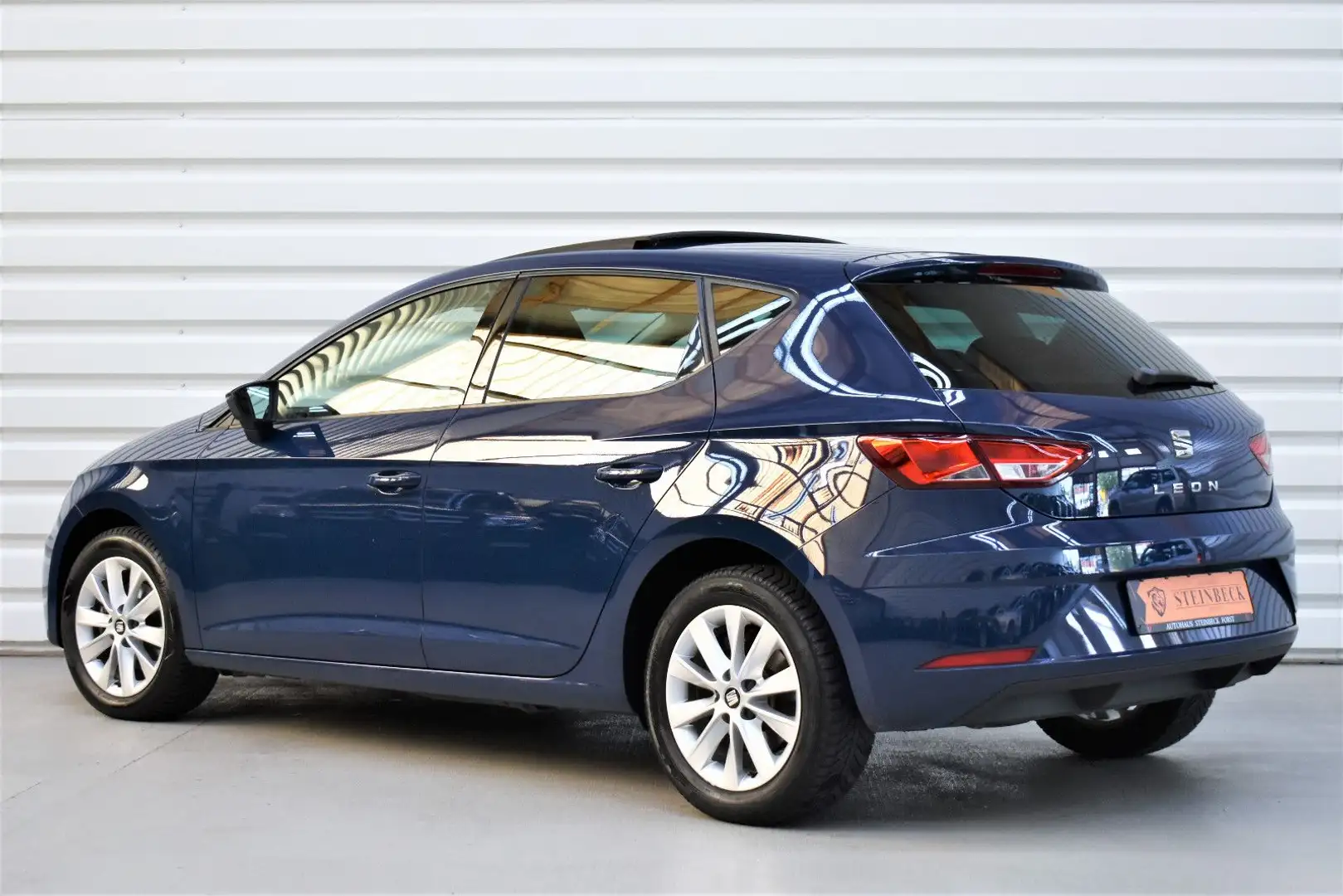 SEAT Leon Style+1.Hand+PANO+NAVI+Sitzheizung Blau - 2