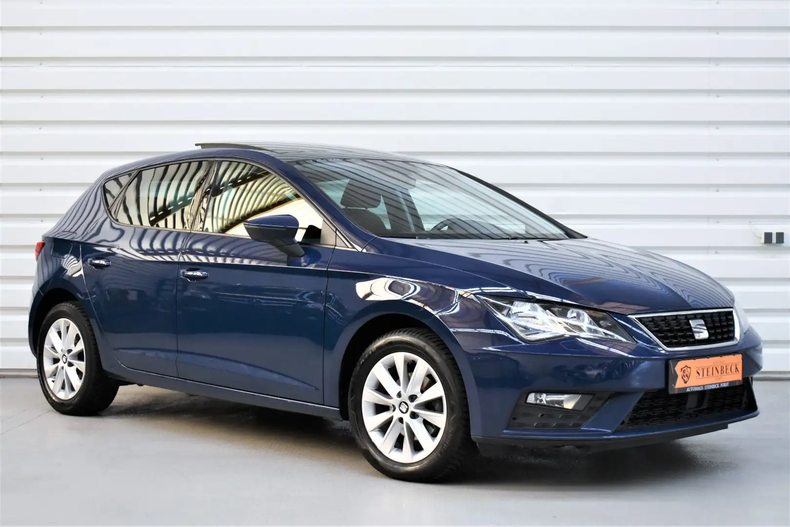 SEAT Leon Style+1.Hand+PANO+NAVI+Sitzheizung Blau - 1