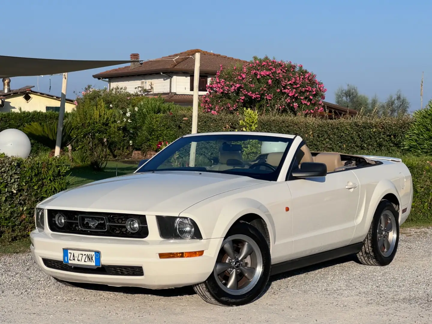 Ford Mustang 3.6 v6 convertibile Blanco - 1