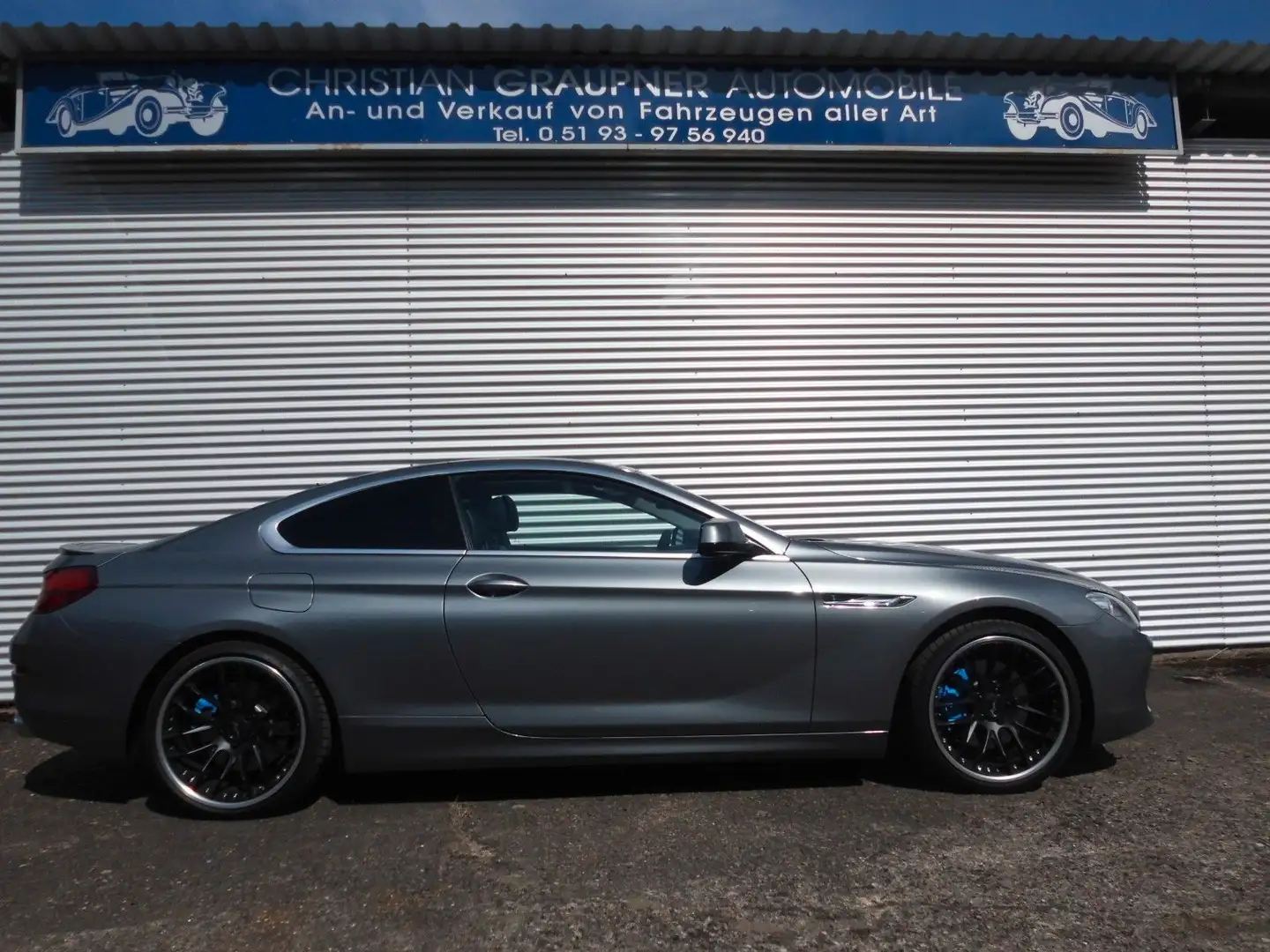 BMW 640 Coupe 640 d xDrive M Paket Head Up 20 Zoll Gris - 1