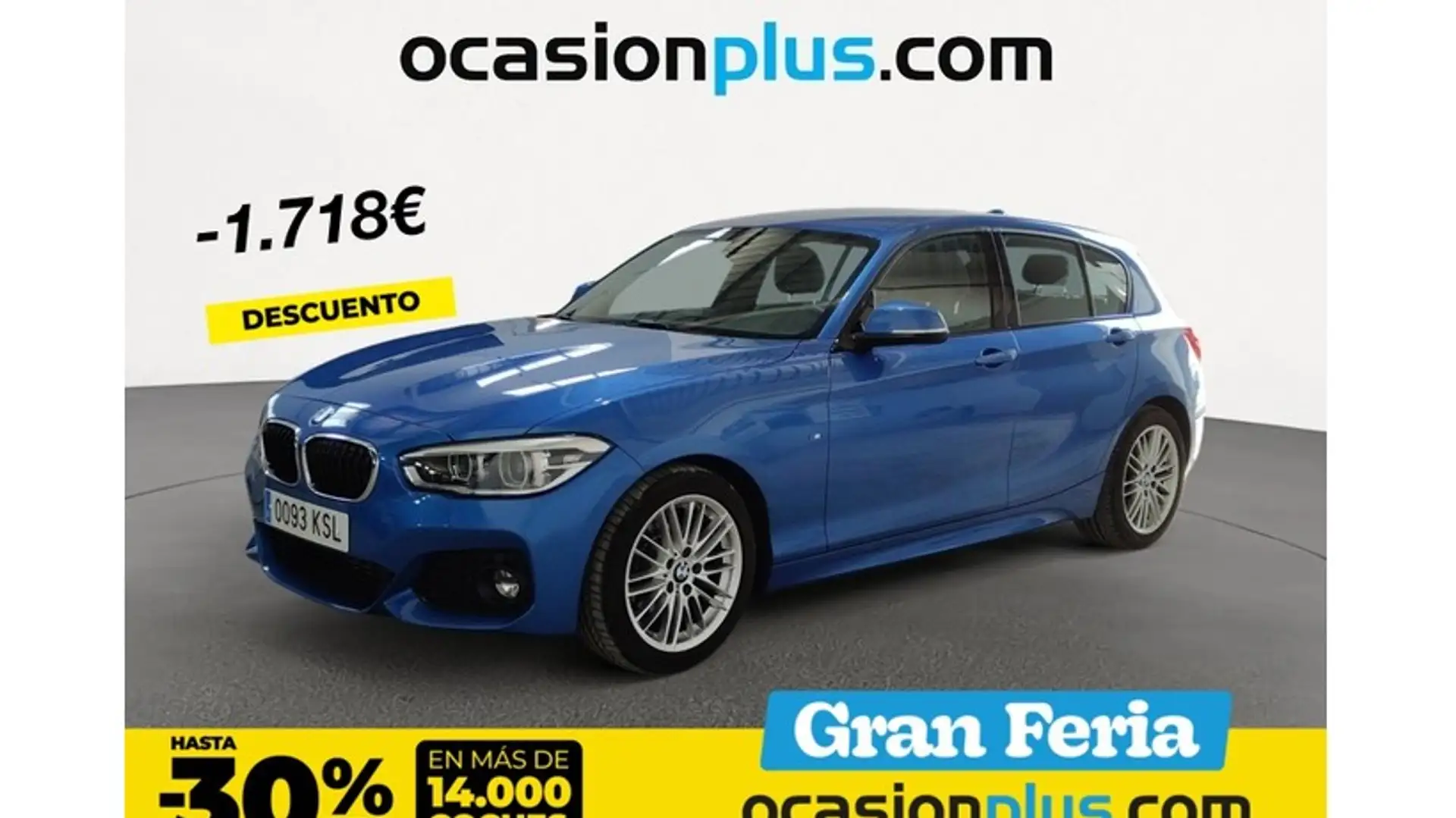 BMW 116 116d Azul - 1