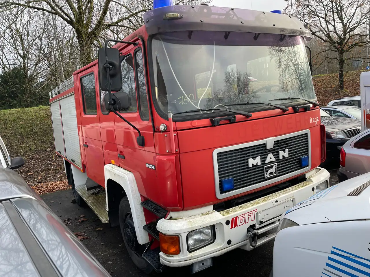 MAN M07 Feuerwehr Auto 4WD, foto 1