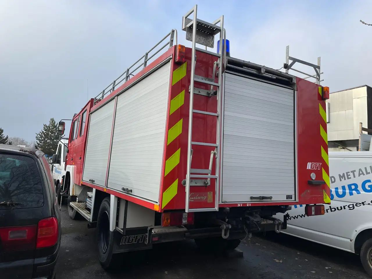 MAN M07 Feuerwehr Auto 4WD, foto 4