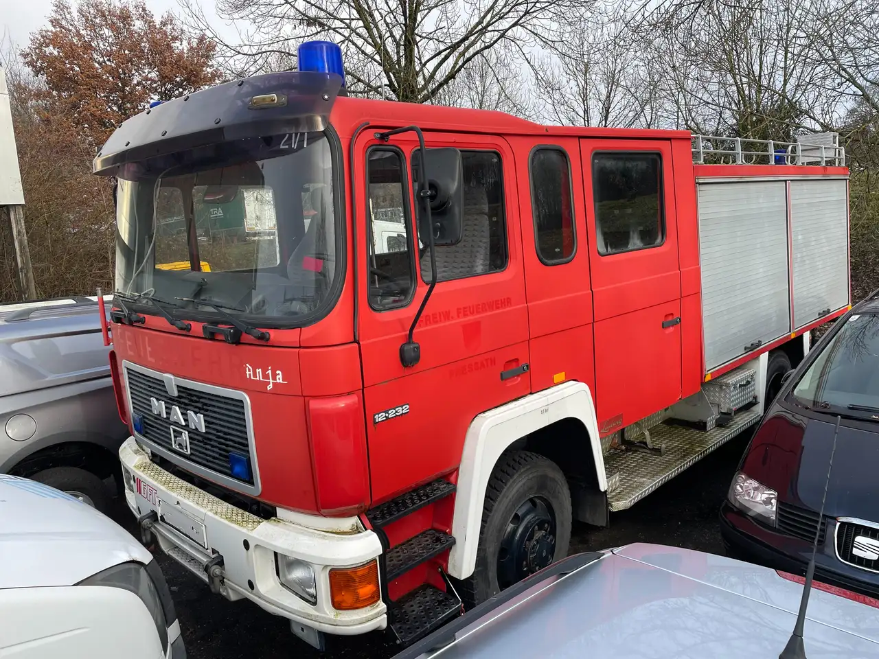 MAN M07 Feuerwehr Auto 4WD, foto 2