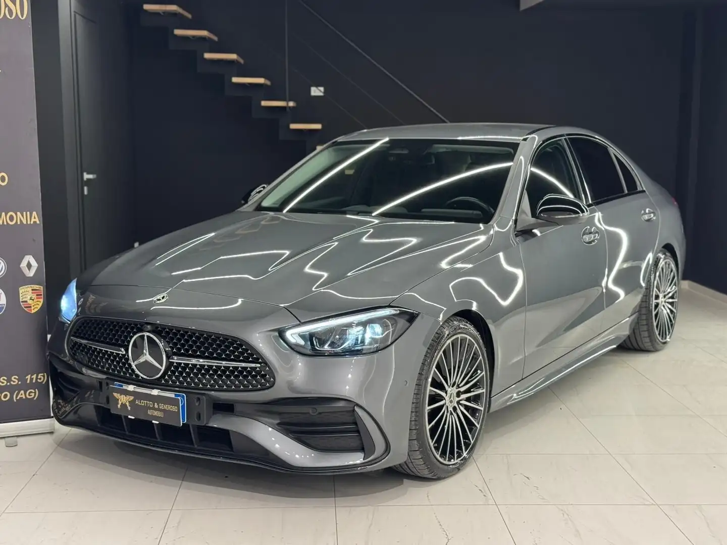 Mercedes-Benz C 220 C 220 d Mild hybrid Premium Plus Gris - 2