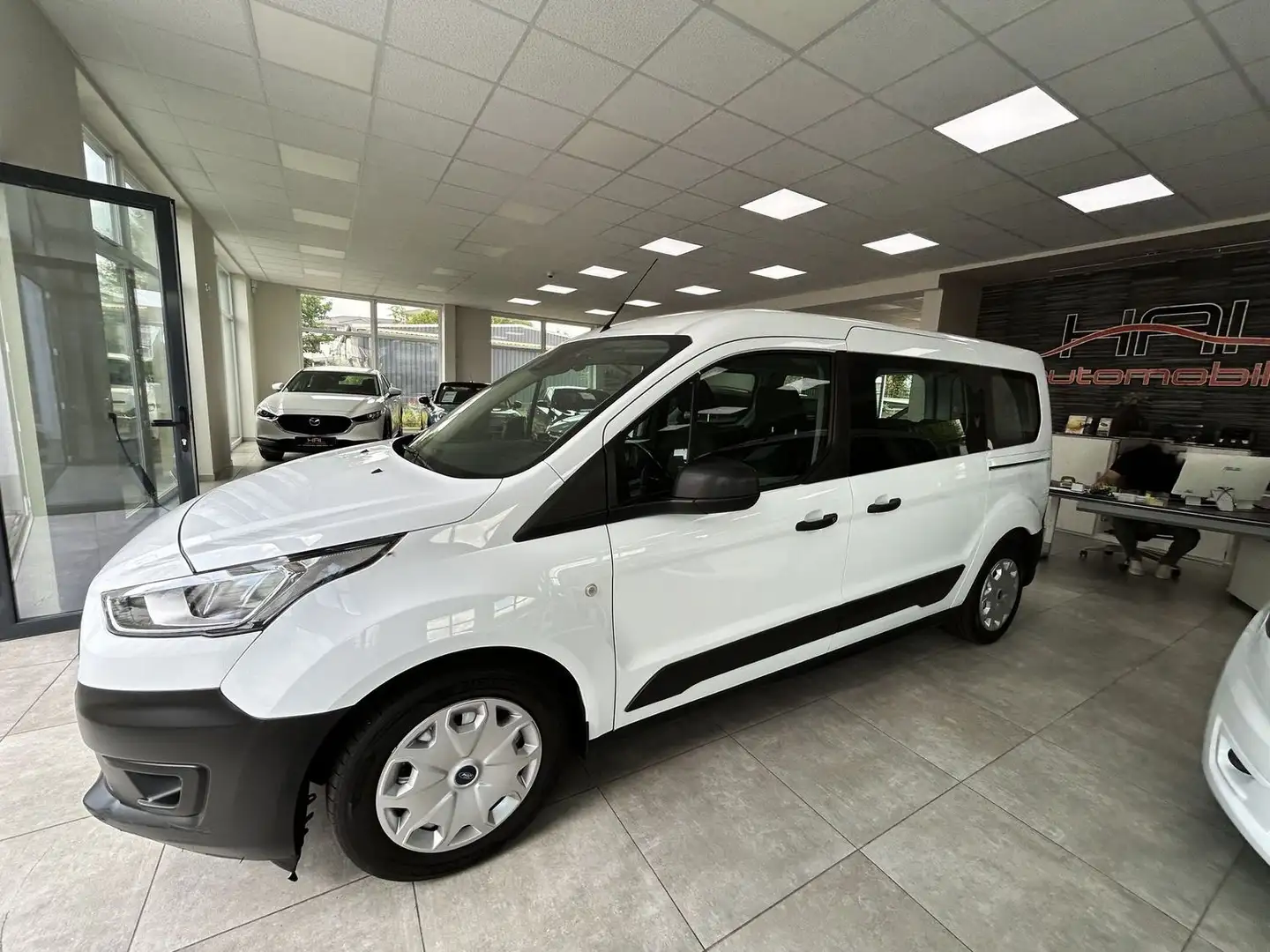Ford Transit Connect Kombi lang/Klima/7-Sitzer Weiß - 1