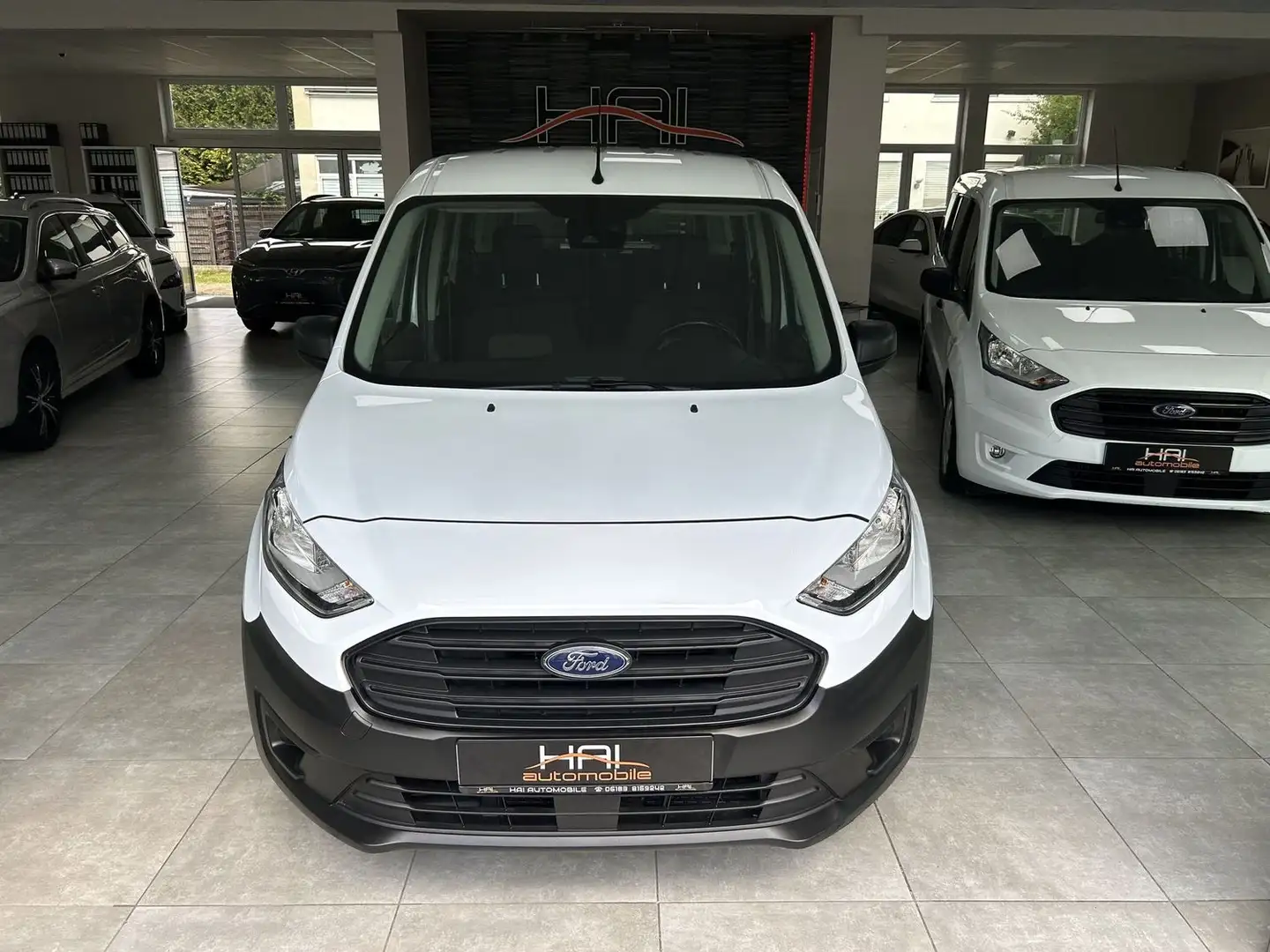 Ford Transit Connect Kombi lang/Klima/7-Sitzer Weiß - 2