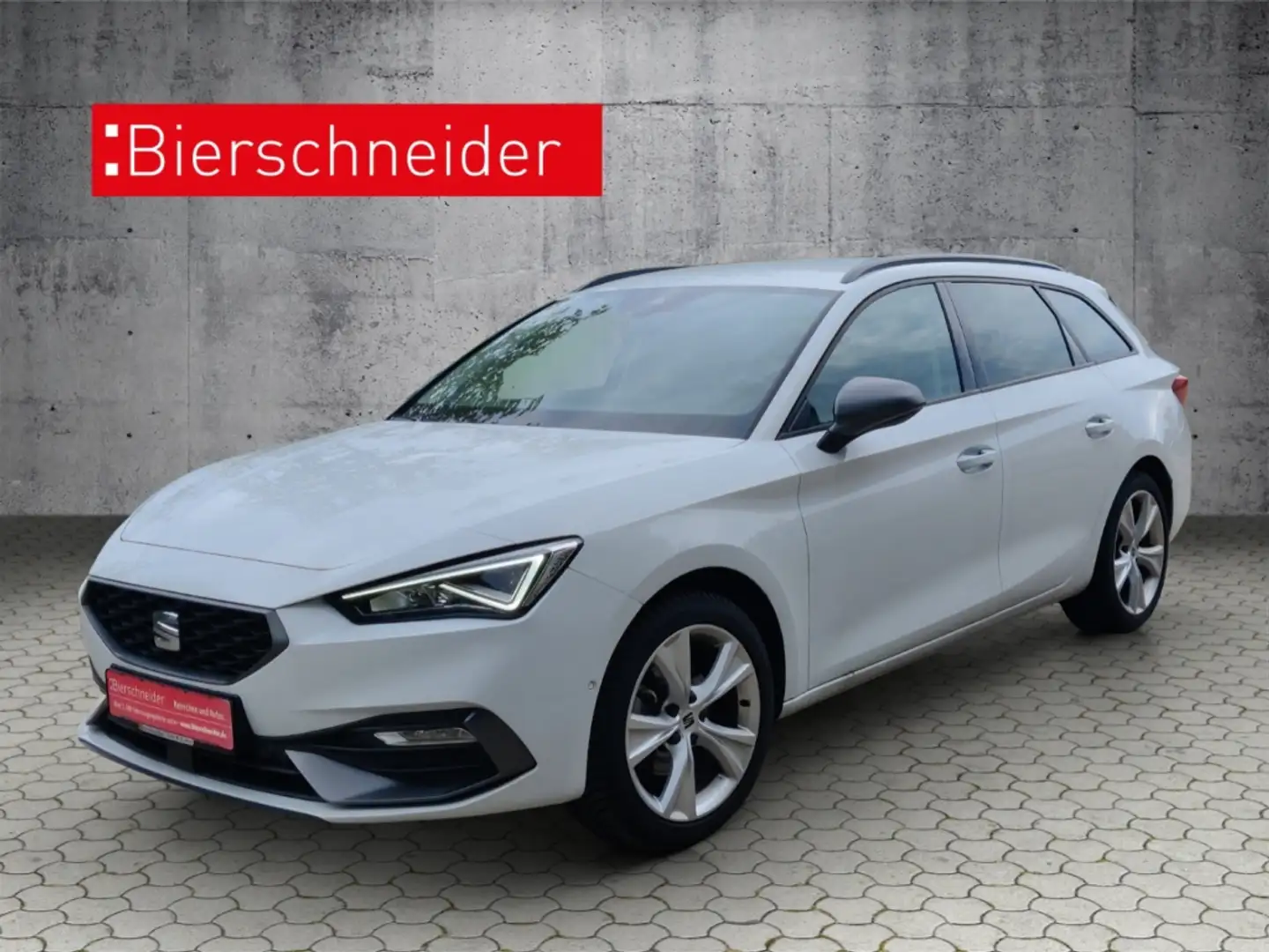 SEAT Leon Sportstourer 2.0 TDI DSG FR AHK NAVI LED ACC SHZ G Wit - 1