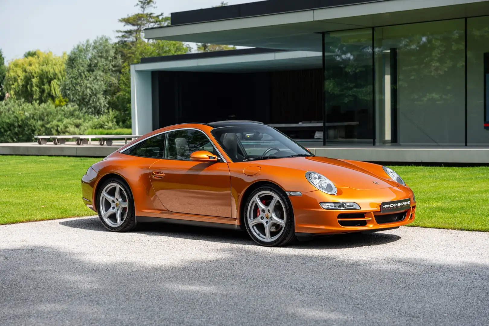 Porsche 997 TARGA 4S/PTS NORDIC GOLD METALLIC/ONLY 29 300 KM Gold - 1