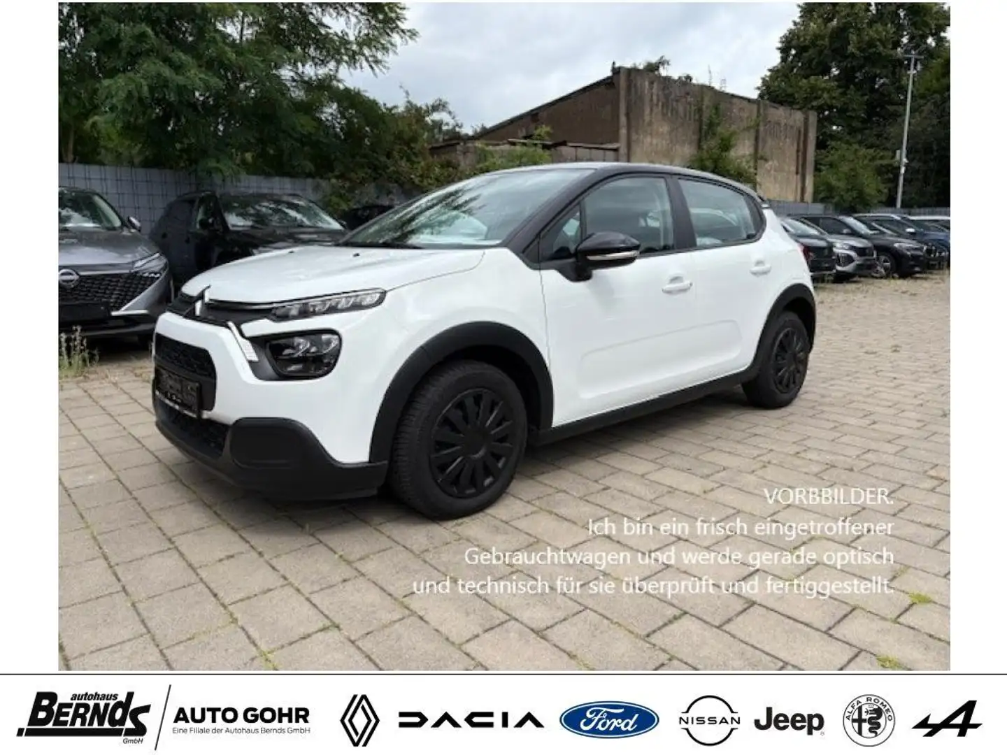 Citroen C3 Pure Tech 83 S&S FEEL 5-TÜREN KLIMA SITZHZ.ISOFIX Білий - 1