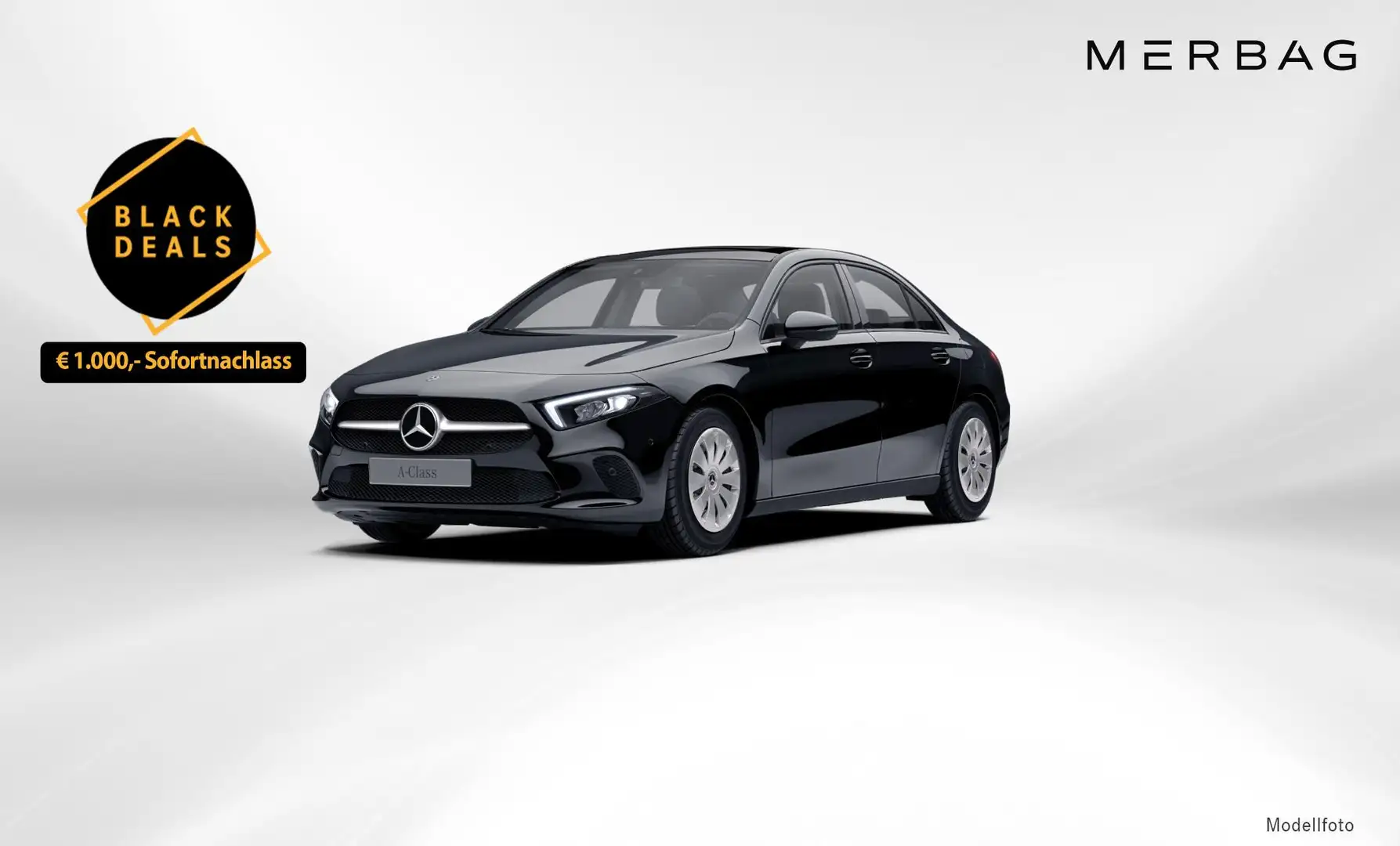 Mercedes-Benz A 160 d Limousine Nero - 1