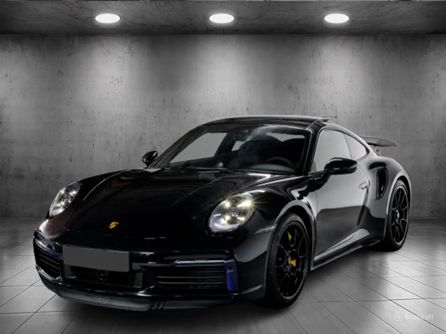 Porsche 911 (992) Turbo S Coupe Zwart - 1