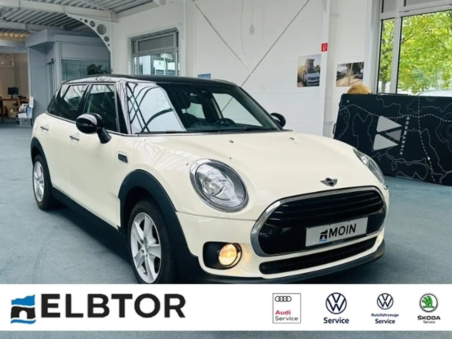 MINI Cooper Clubman 1.5 6-Gang PDC, NAVI,KLMA,SHZ Weiß - 1