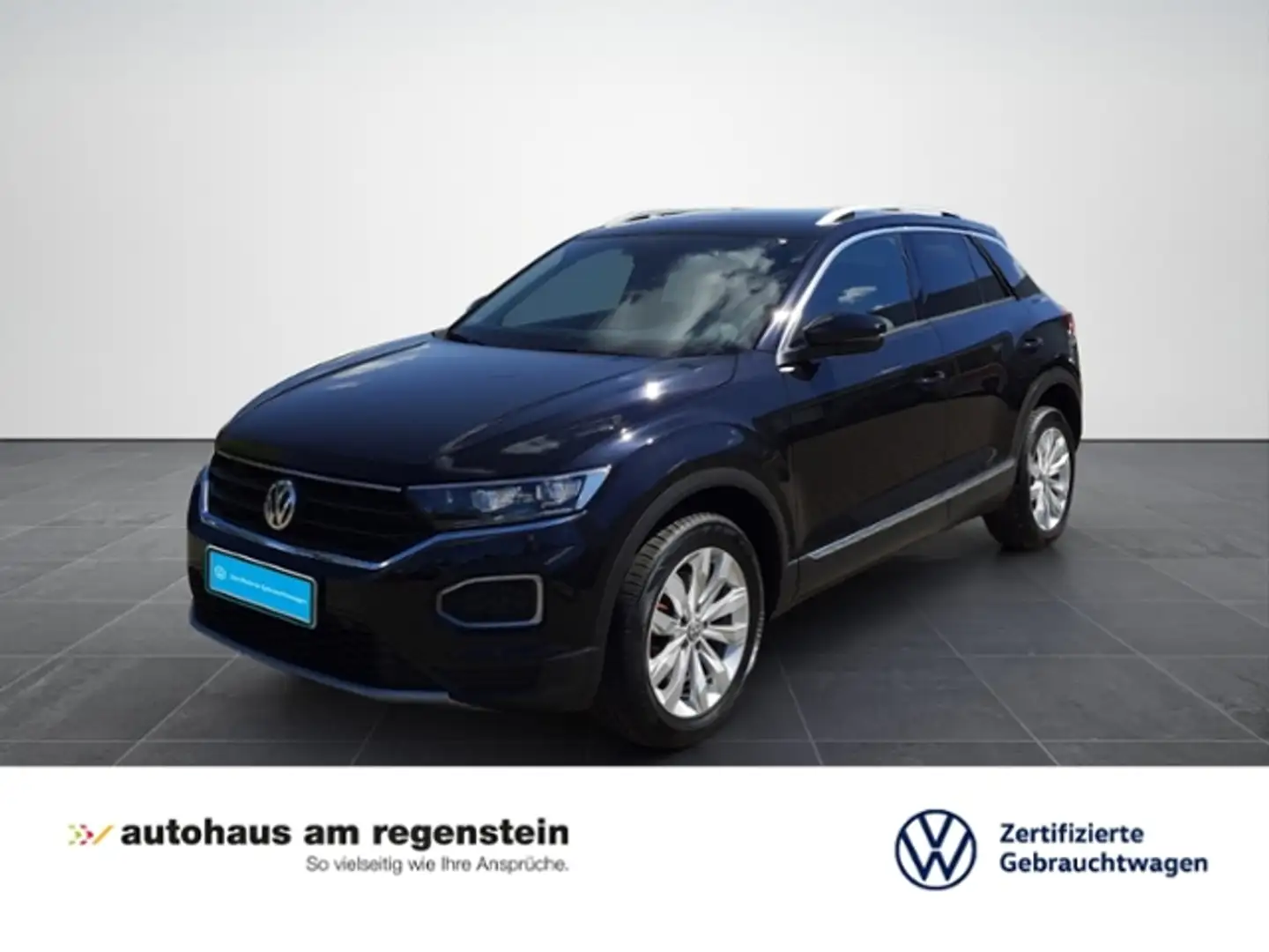 Volkswagen T-Roc 1.5TSI DSG Sport LED/Sthz/Navi/DCC Schwarz - 1