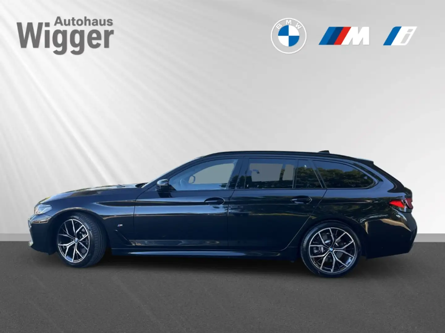 BMW 530 i touring M Sport/HUD/AHK/Navigation/StHZG Noir - 2