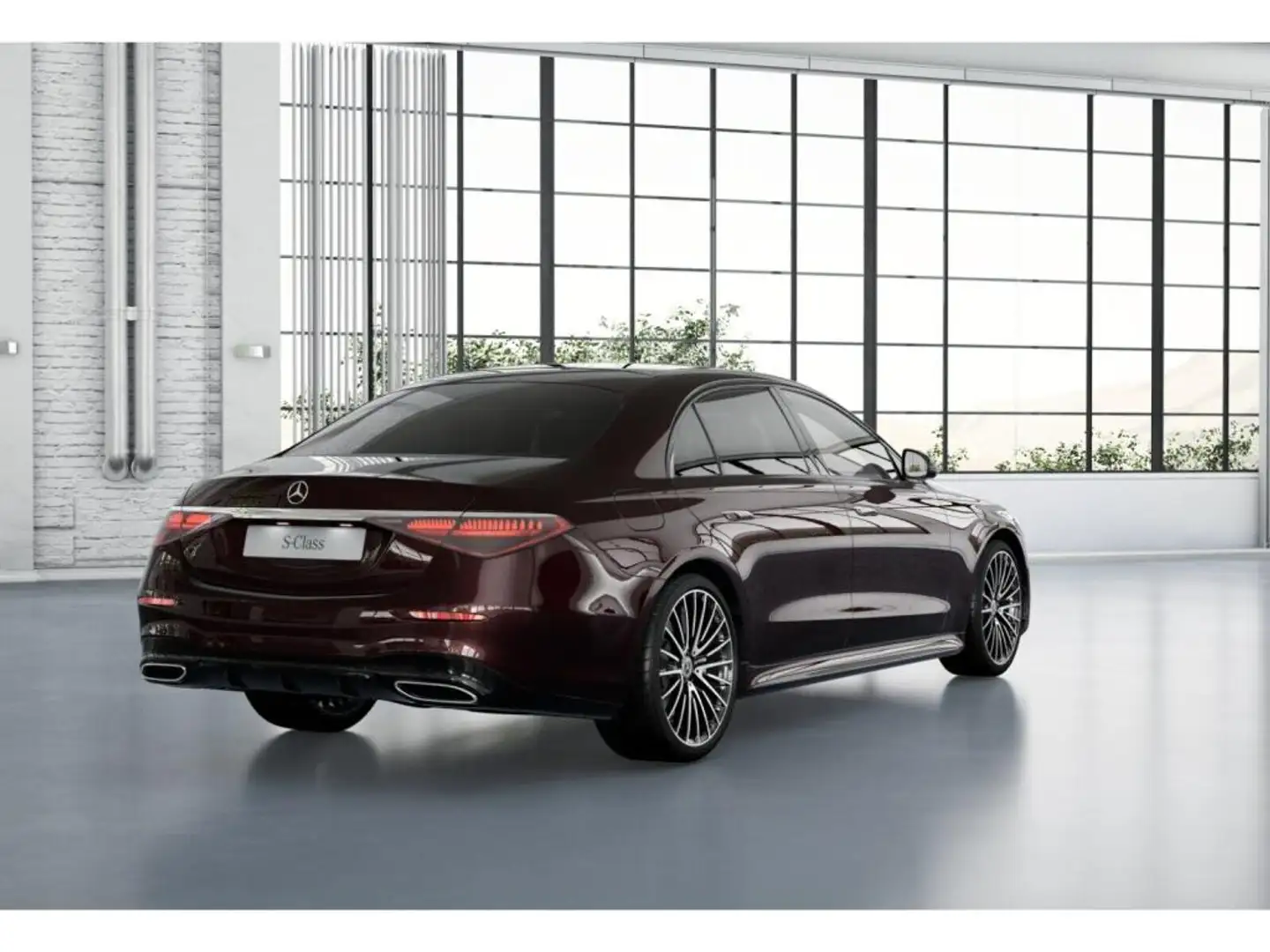 Mercedes-Benz S 400 d 4M L AMG-Sport/Pano/Burm/Sitzklima/Stdhz Rot - 2