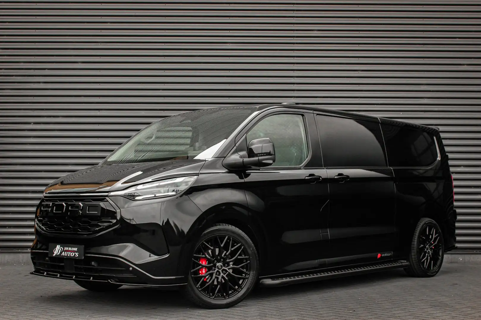 Ford E-Transit Cust. 340 L2H1 Limited 71 kWh 218PK / RAPTOR EDITO Schwarz - 1