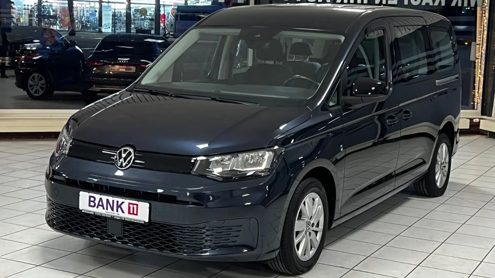 Volkswagen Sonstige Caddy Maxi TÜV&AU neu&Garantie 7 Sitzplätze Blau - 2