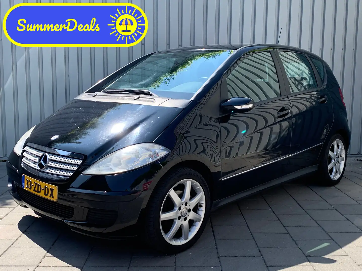 Mercedes-Benz A 150 Classic|Airco|5 Deurs| Zwart - 1