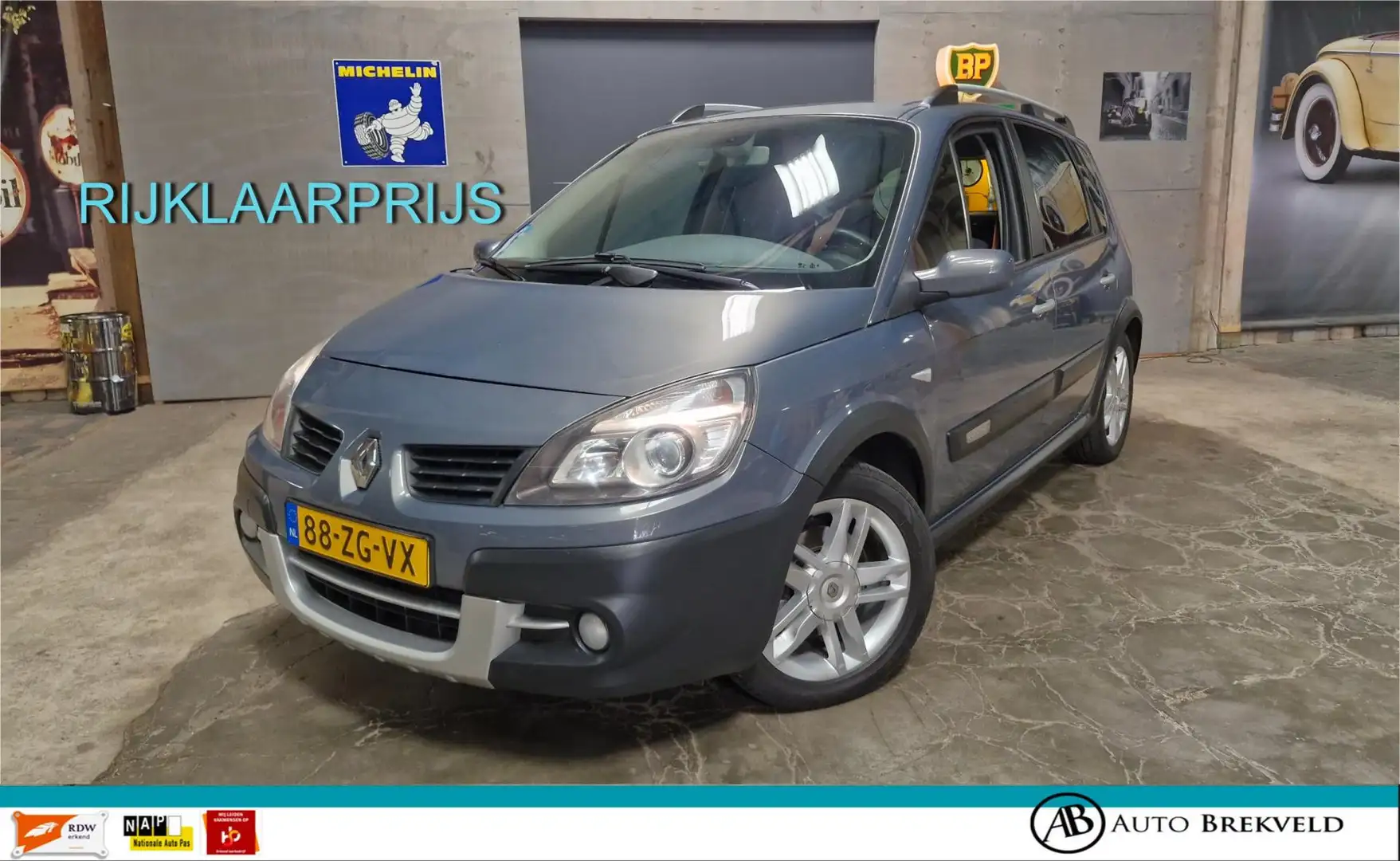 Renault Scenic 2.0-16V Conquest 135PK | Rijklaarprijs | Cruise | Grau - 1