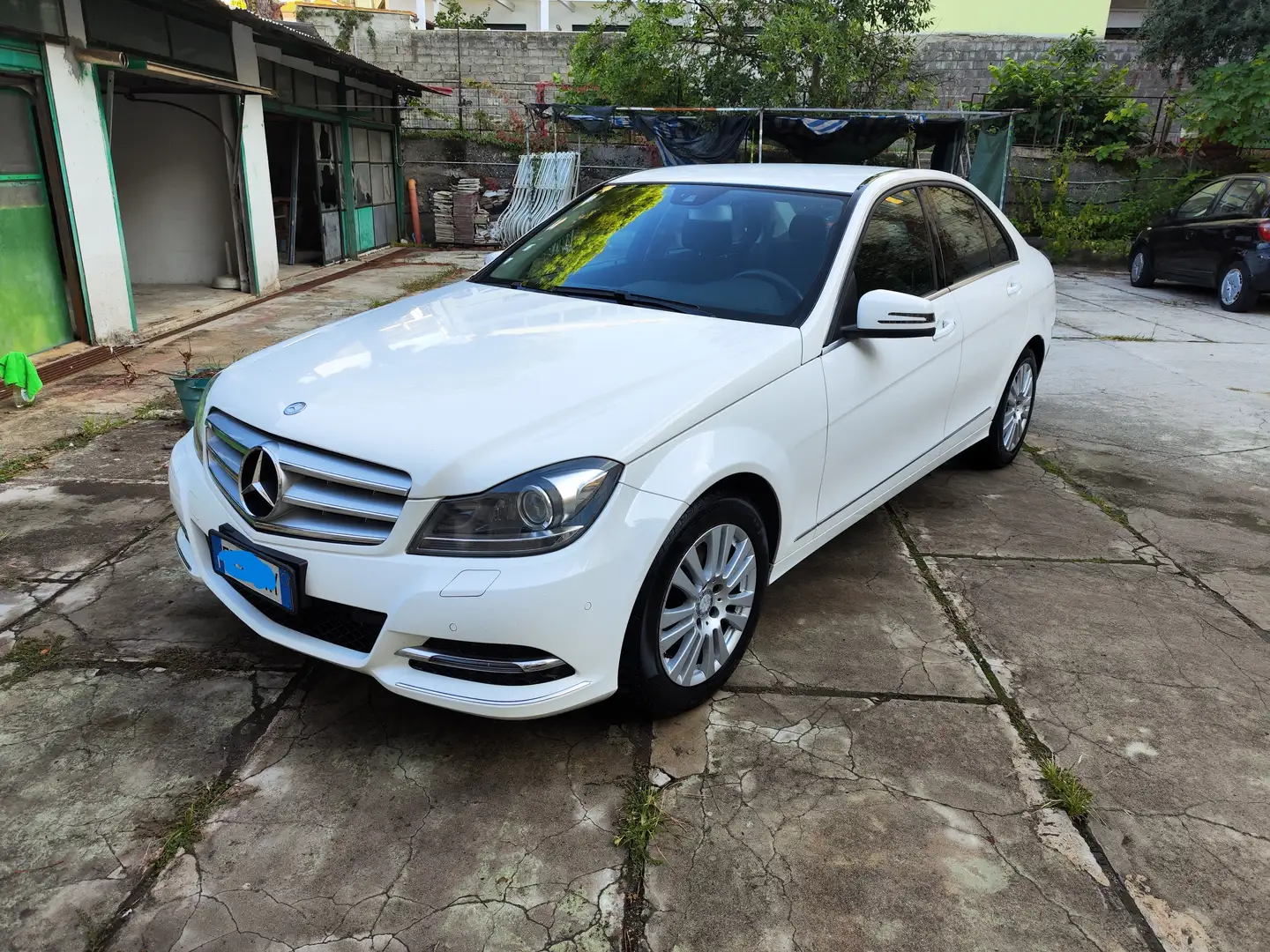 Mercedes-Benz C 220 CDI ELEGANCE biturbo 172 cv Bianco - 1