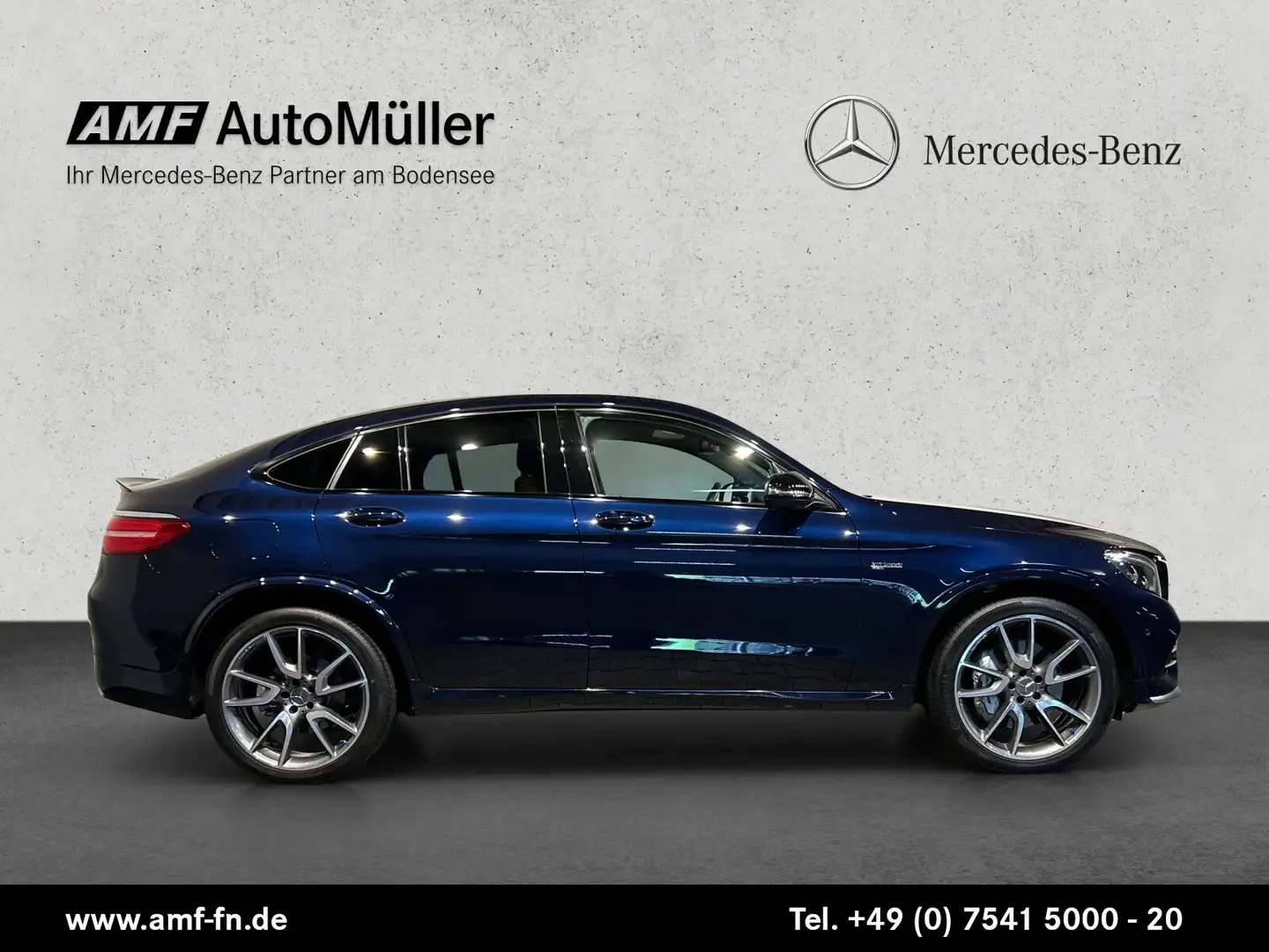 Mercedes-Benz GLC 43 AMG GLC 43 AMG 4M Coupé SHD+AHK+LED-ILS+360°+STANDH. Blu/Azzurro - 2