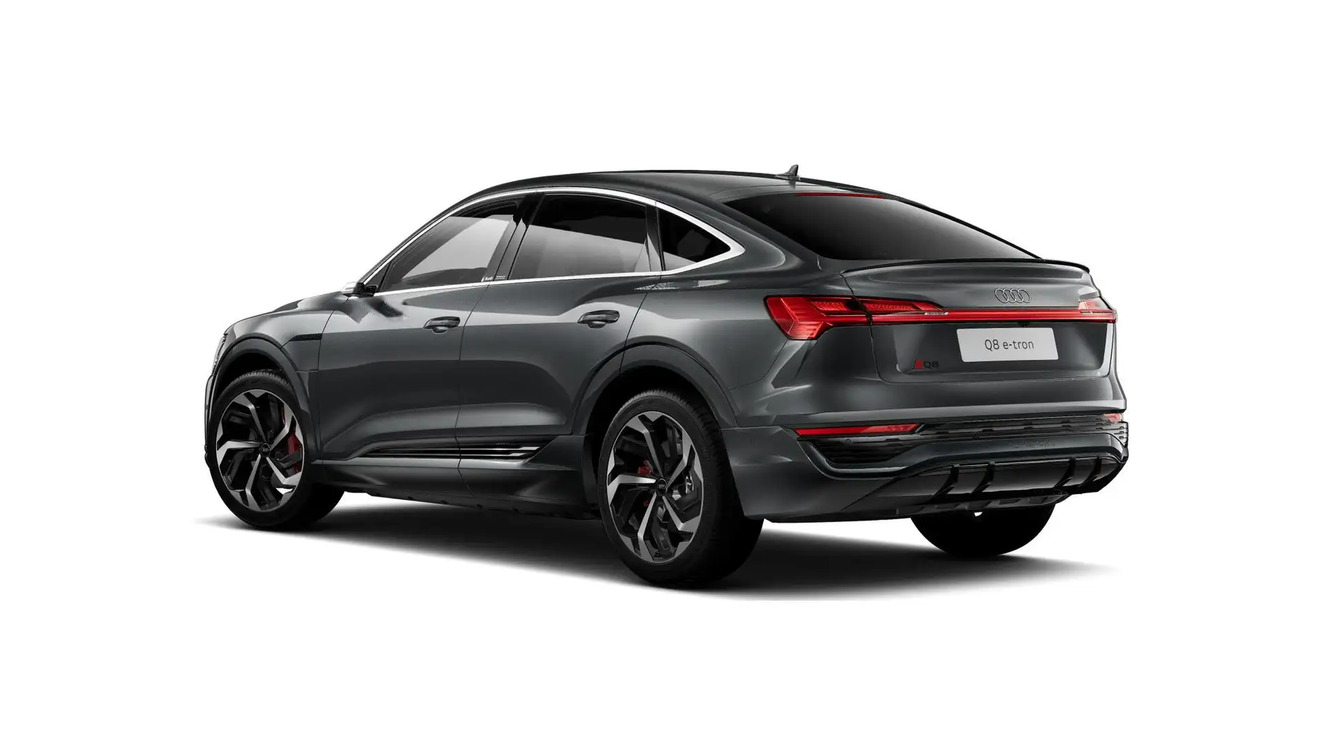 Audi Q8 e-tron Sportback 55 quattro Edition 115 kWh S-line interi Gris - 2