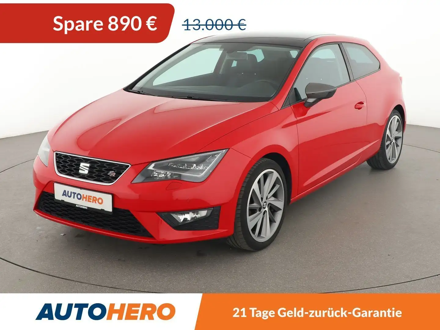SEAT Leon 1.4 TSI ACT FR*NAVI*CAM*LED*PDC*SHZ*TEMPO*KLIMA* Rouge - 1
