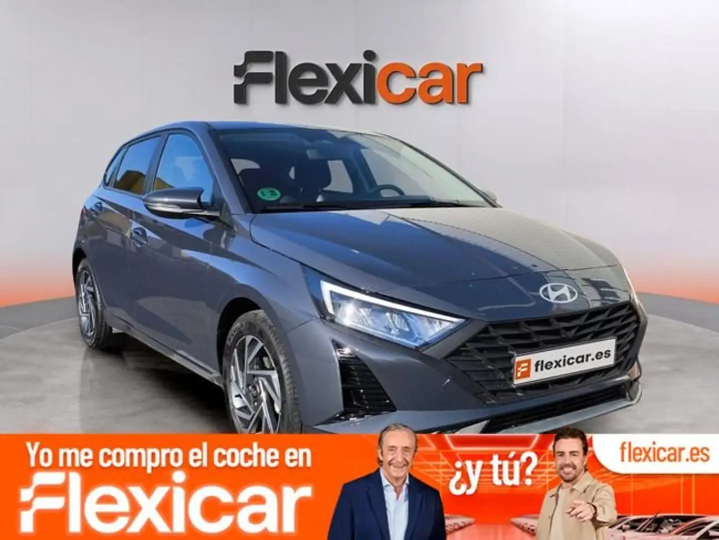 Hyundai i20 1.2 MPI Klass Gris - 1