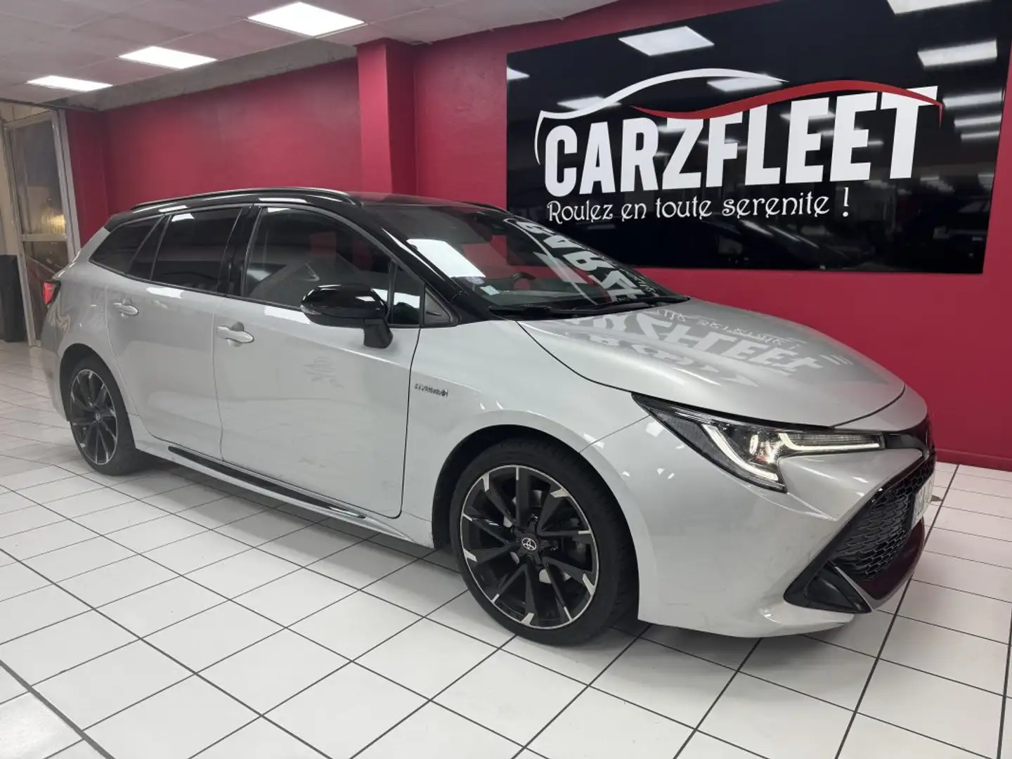 Toyota Corolla TOURING SPORTS 184h GR SPORTS/1 ERE MAIN/TVA RECUP Gris - 1