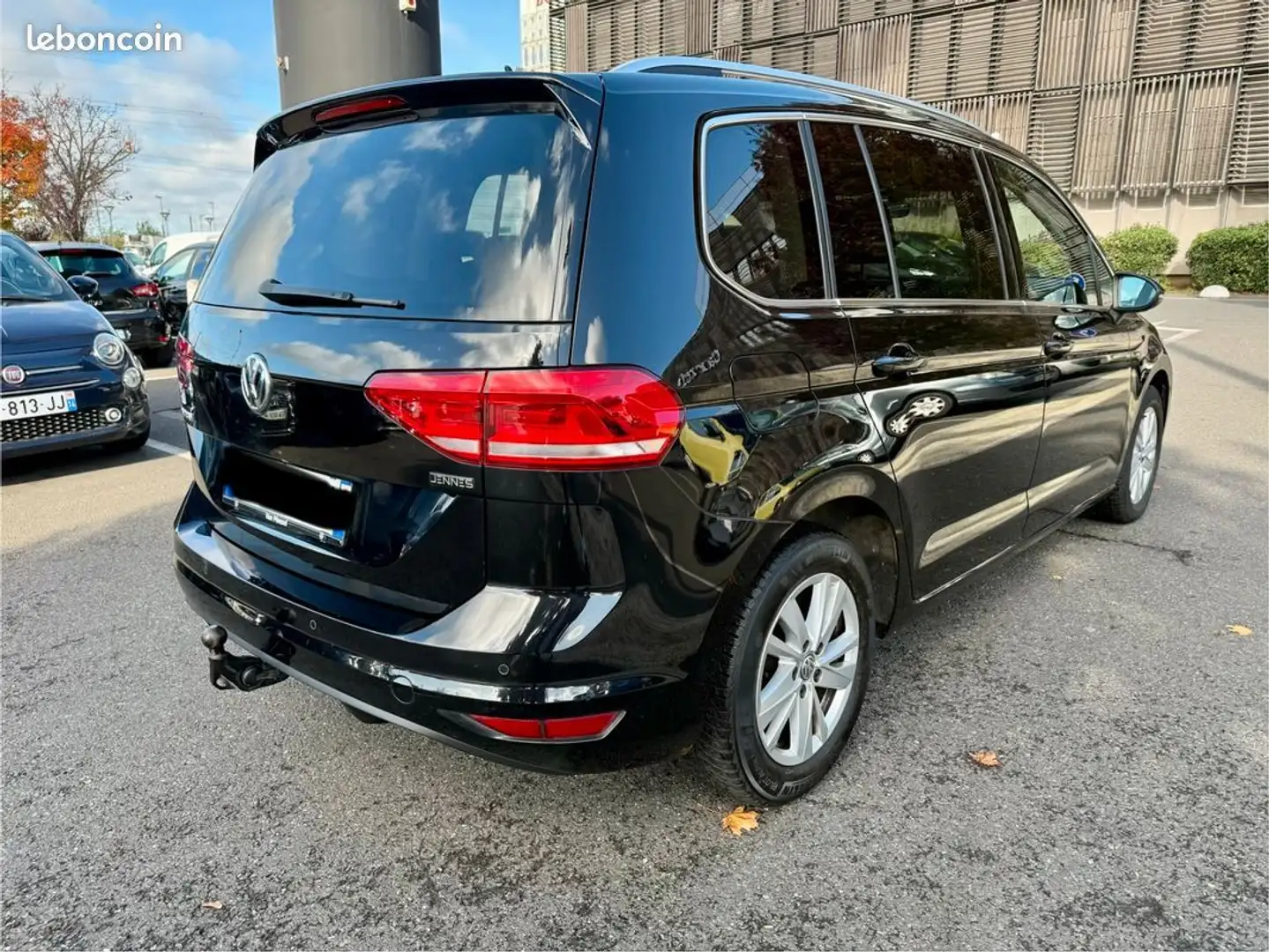 Volkswagen Touran 2.0 tdi 115ch carat dsg7 Noir - 2