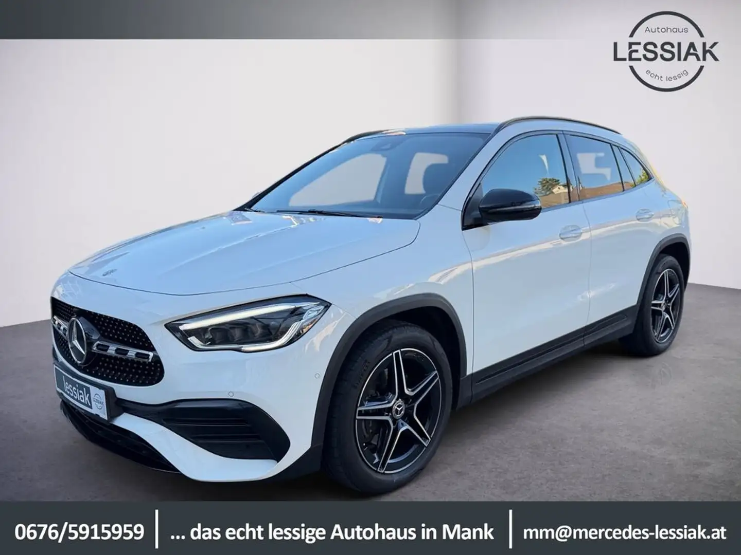 Mercedes-Benz GLA 200 d 4M | AMG | Night | Pano | AHV Weiß - 1