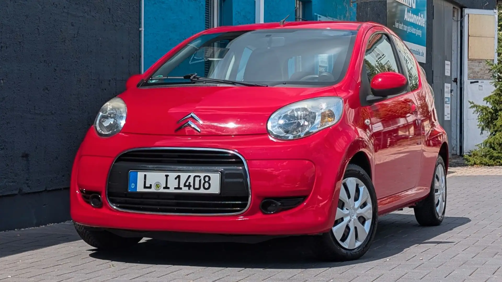 Citroen C1 Selection Klima Servo ZV eFh 96 Tkm Allwetter crvena - 1