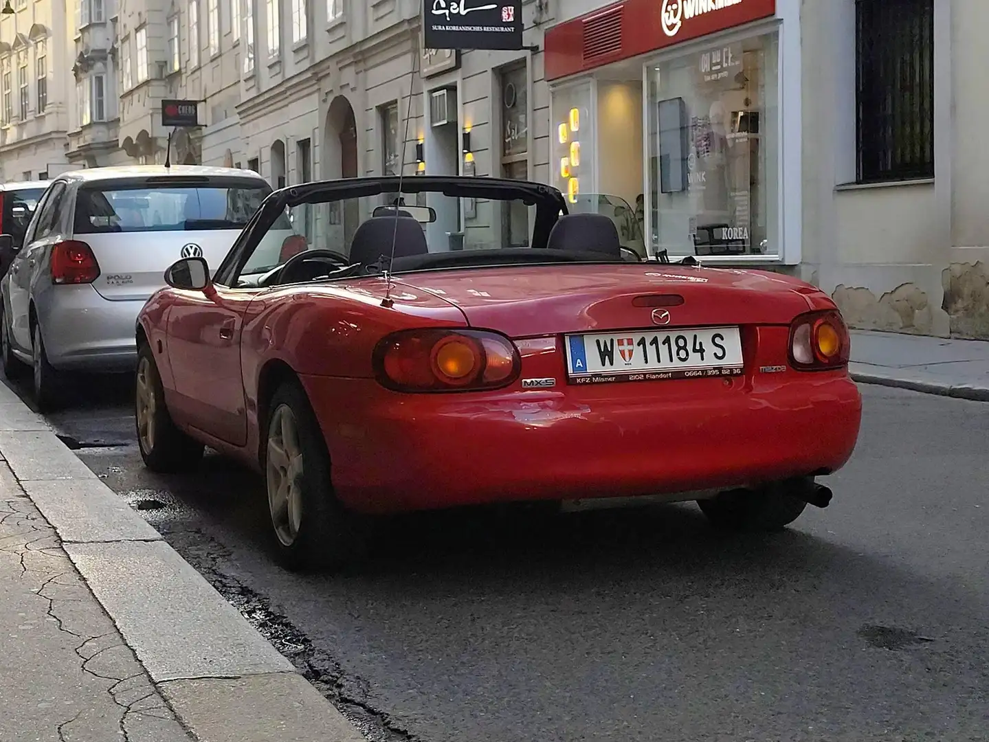Mazda MX-5 MX-5 1,6i-16V Rot - 2